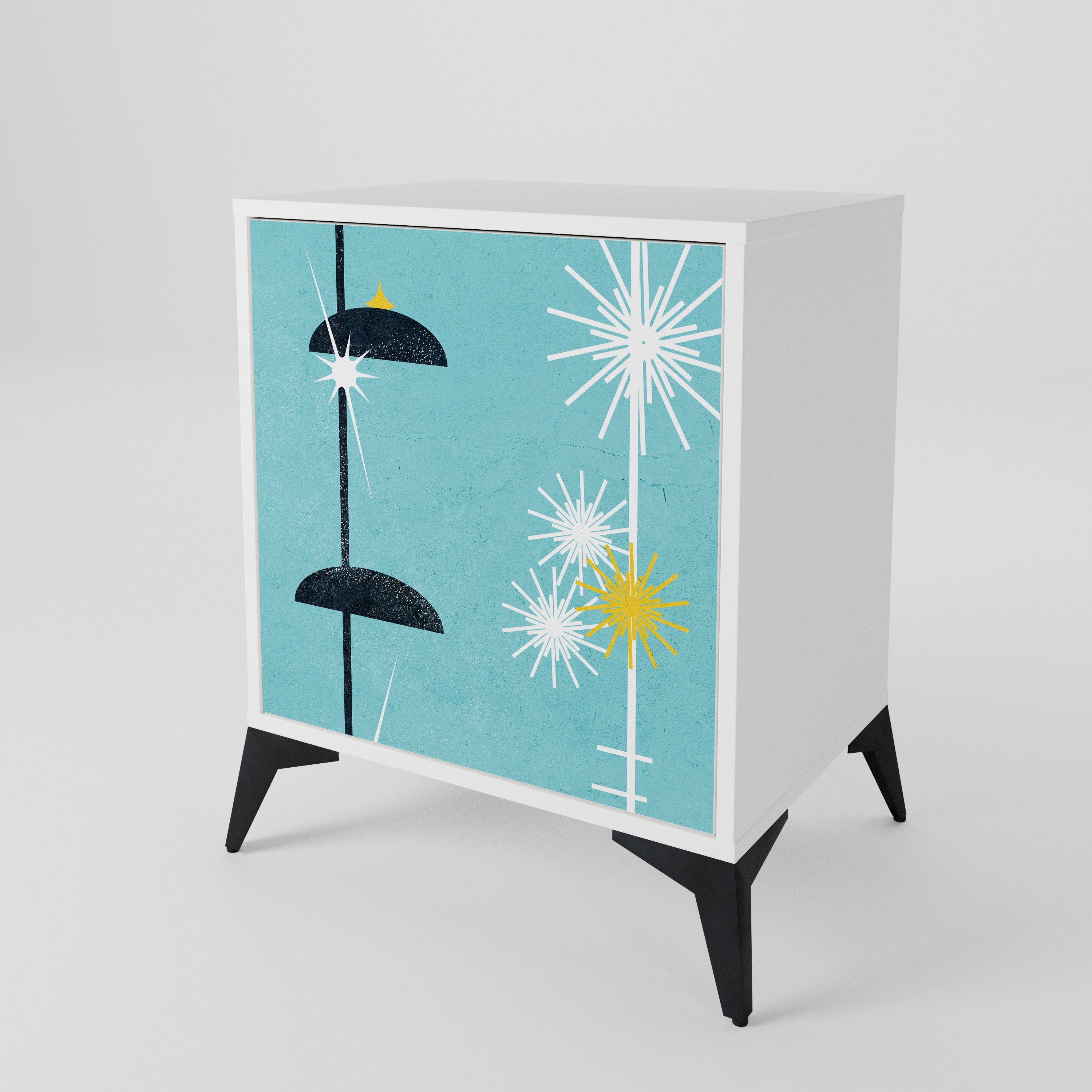 PATHS TO HAPPINESS 1-Door Sideboard