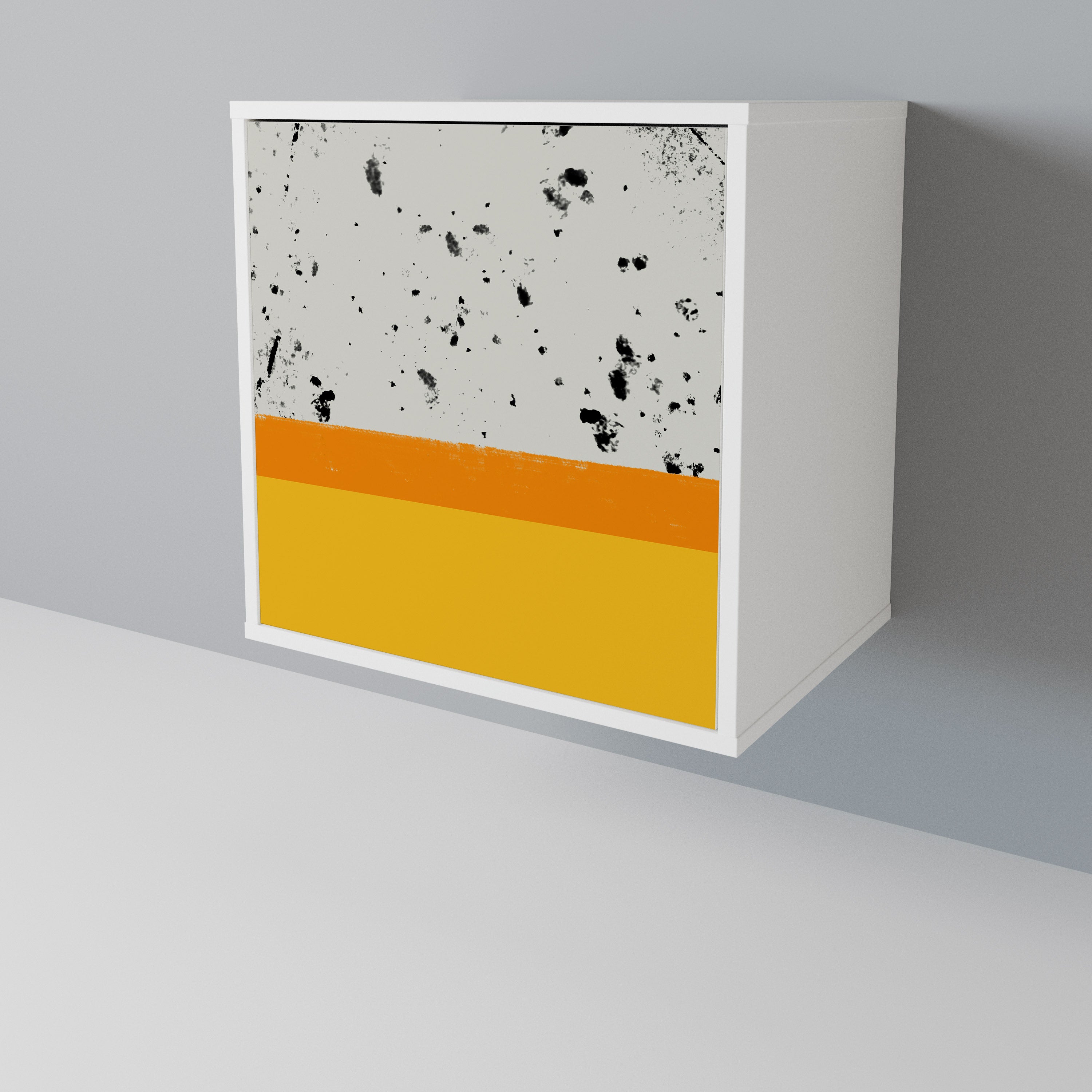 DYED BY ORANGE 1-Door Sideboard