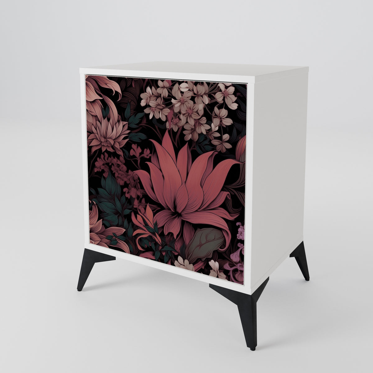 FLORAL WHISPER Skänk med en dörr