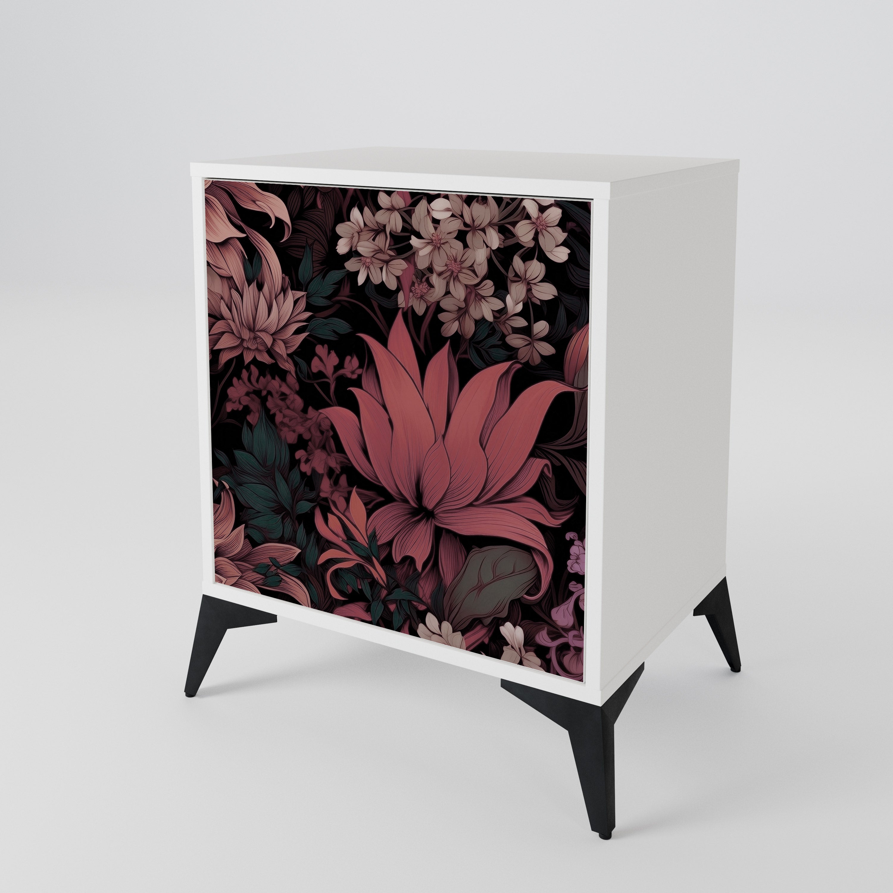 FLORAL WHISPER Skänk med en dörr