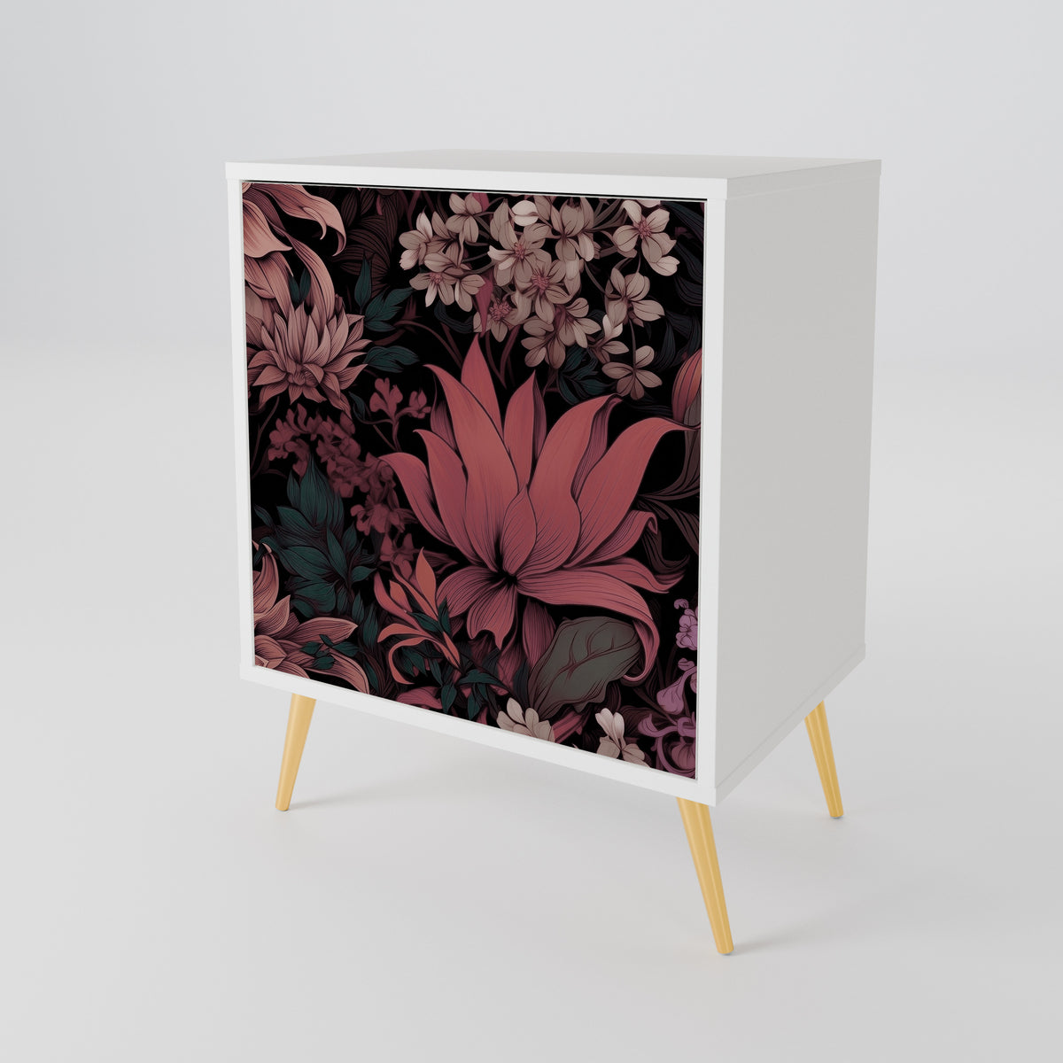 FLORAL WHISPER Skänk med en dörr