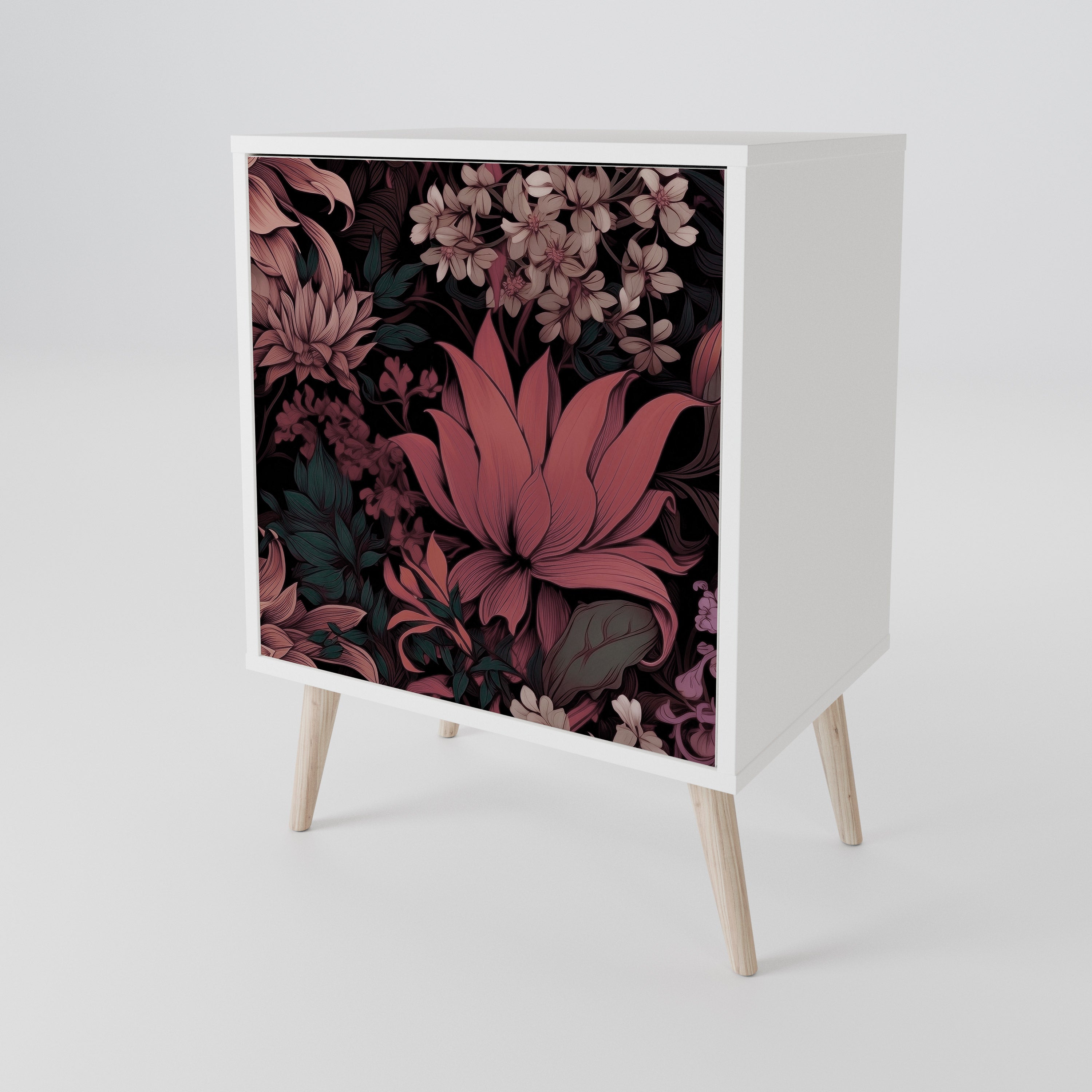 FLORAL WHISPER Skänk med en dörr