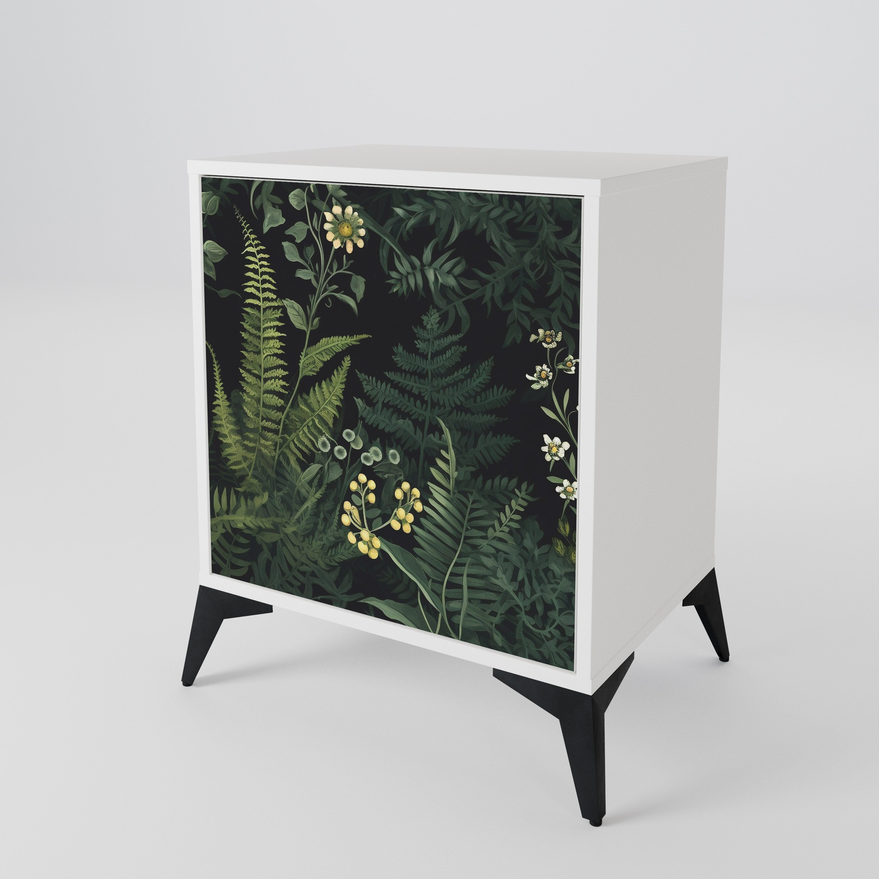 FERN FLOWERS Skänk med en dörr