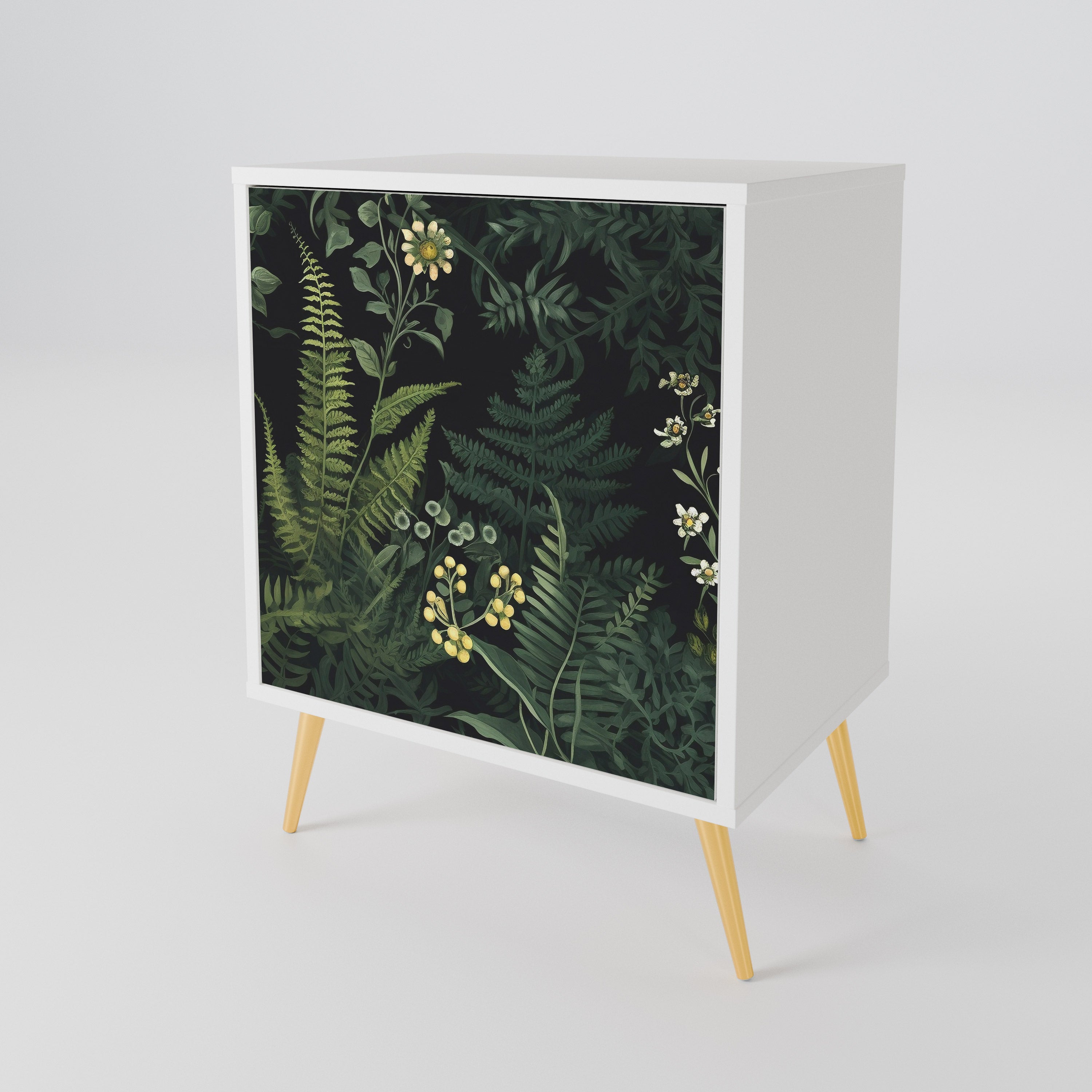 FERN FLOWERS Skänk med en dörr