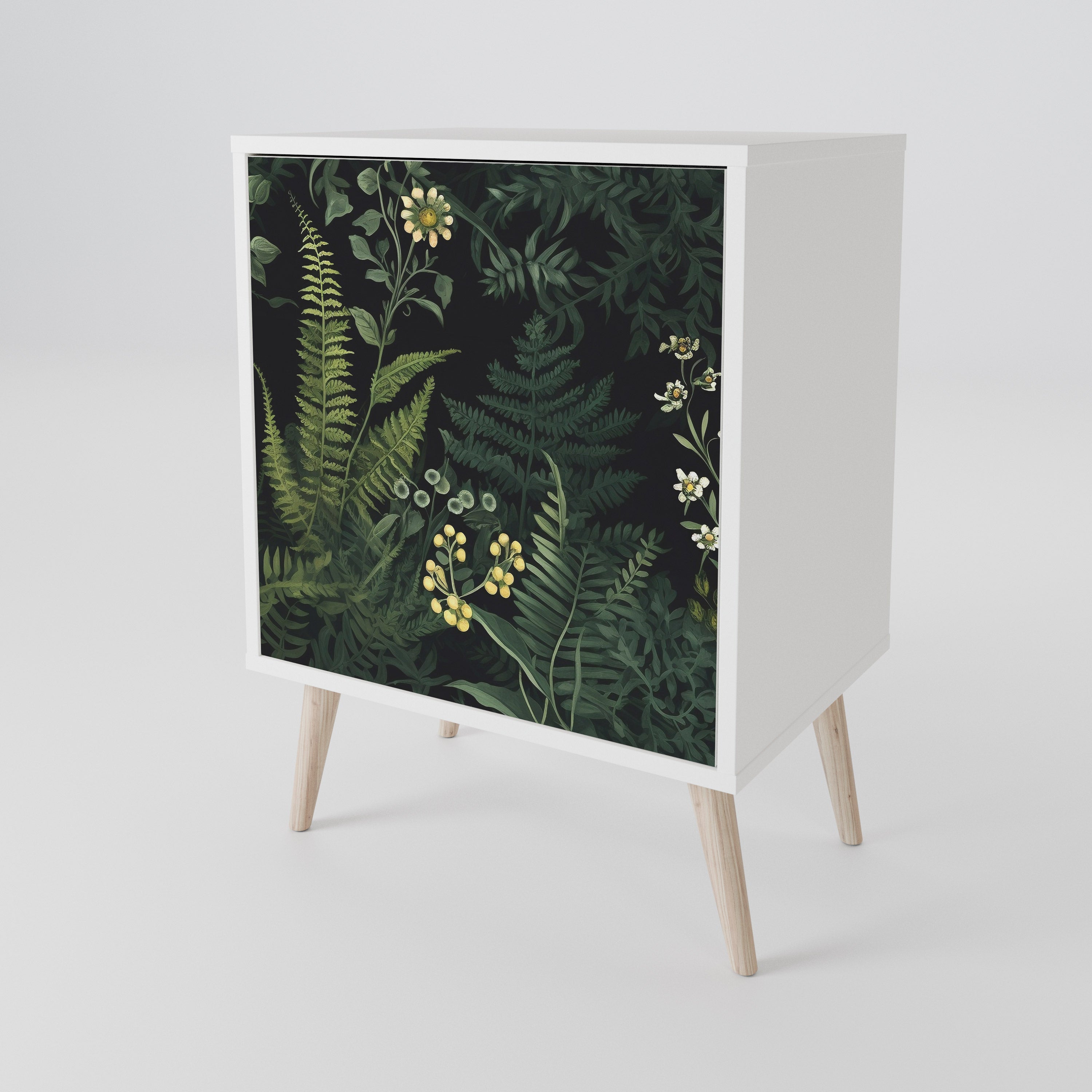 FERN FLOWERS Skänk med en dörr