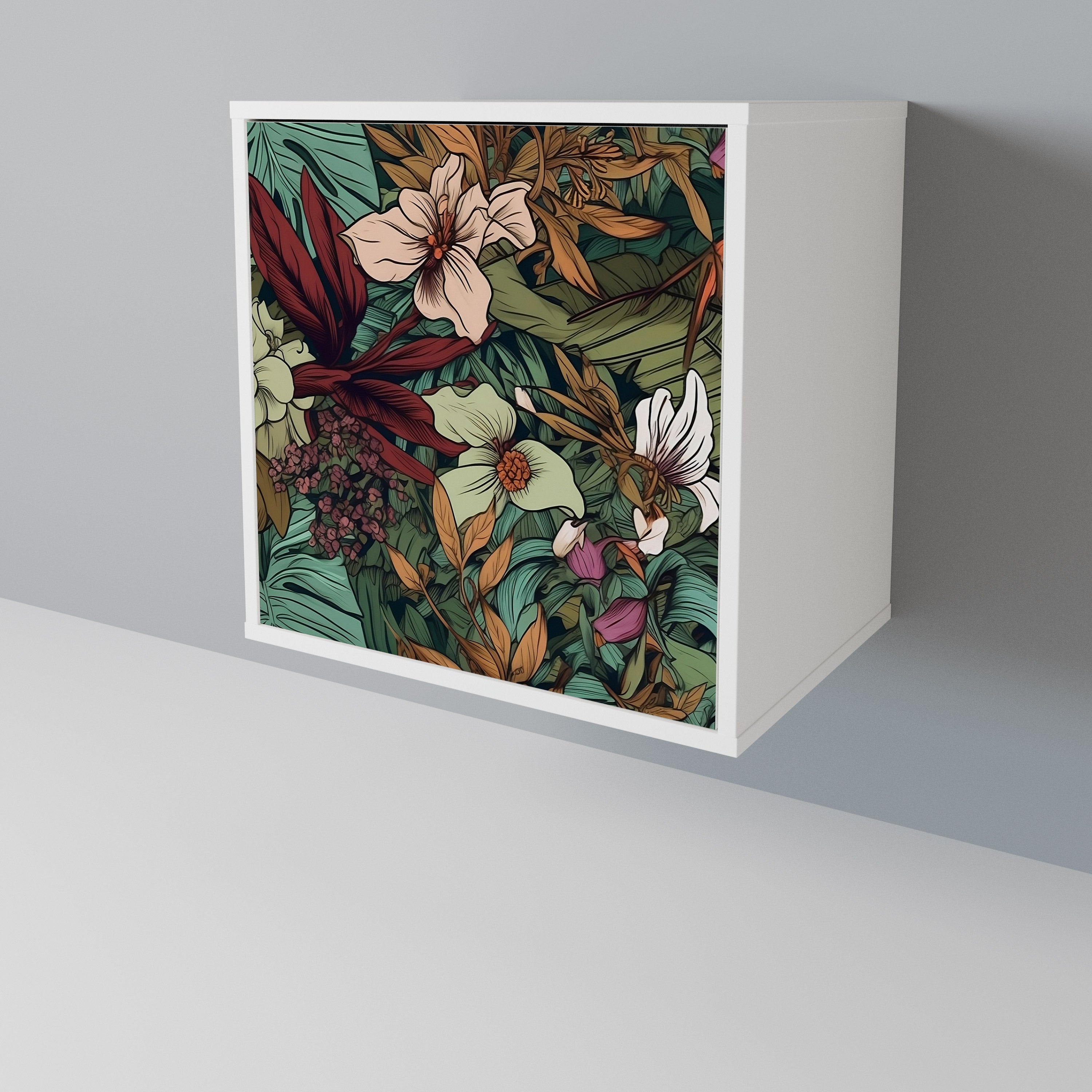 BOTANICAL EMERGENCE Skänk med en dörr