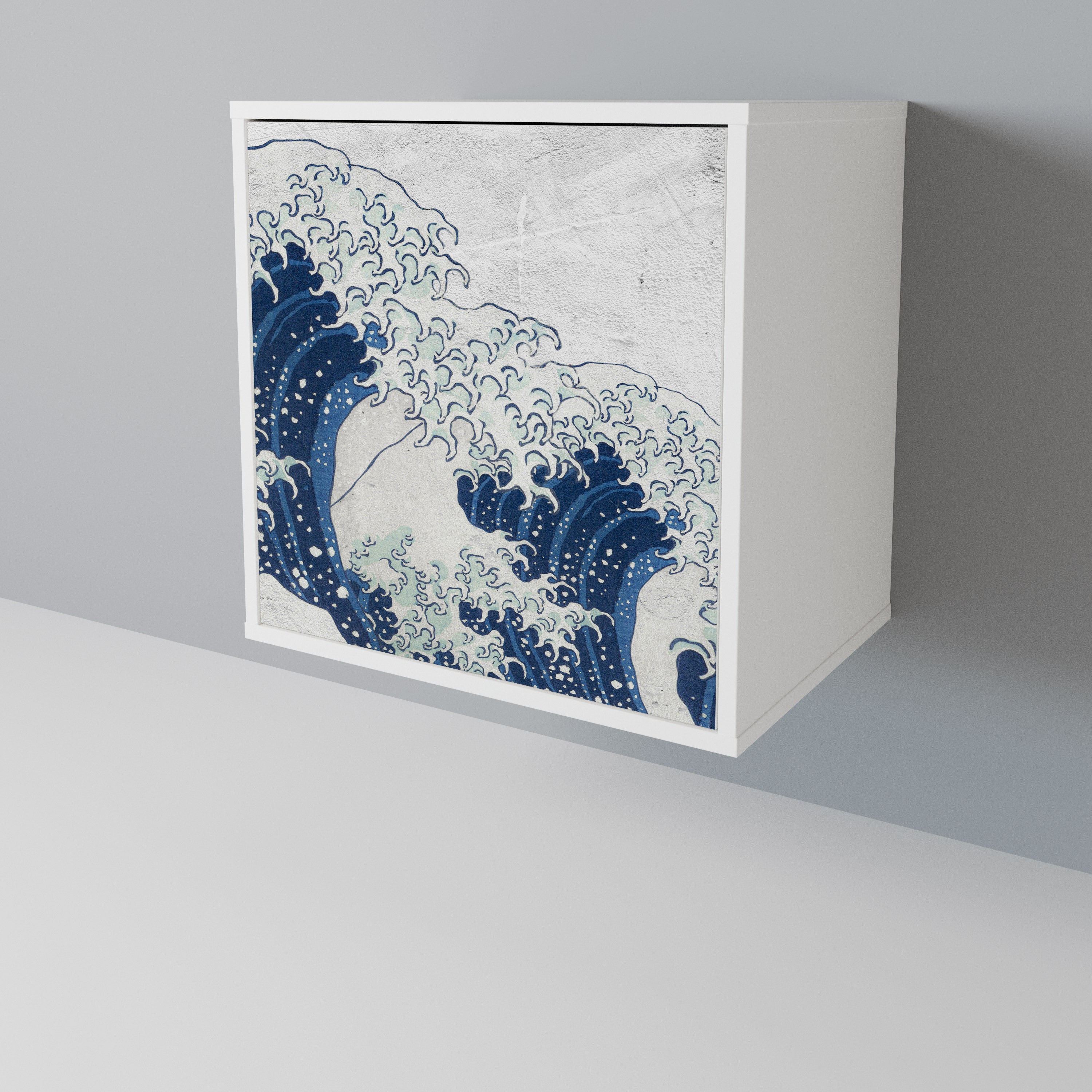 THE GREAT WAVE AT KANAGAWA Skänk med en dörr