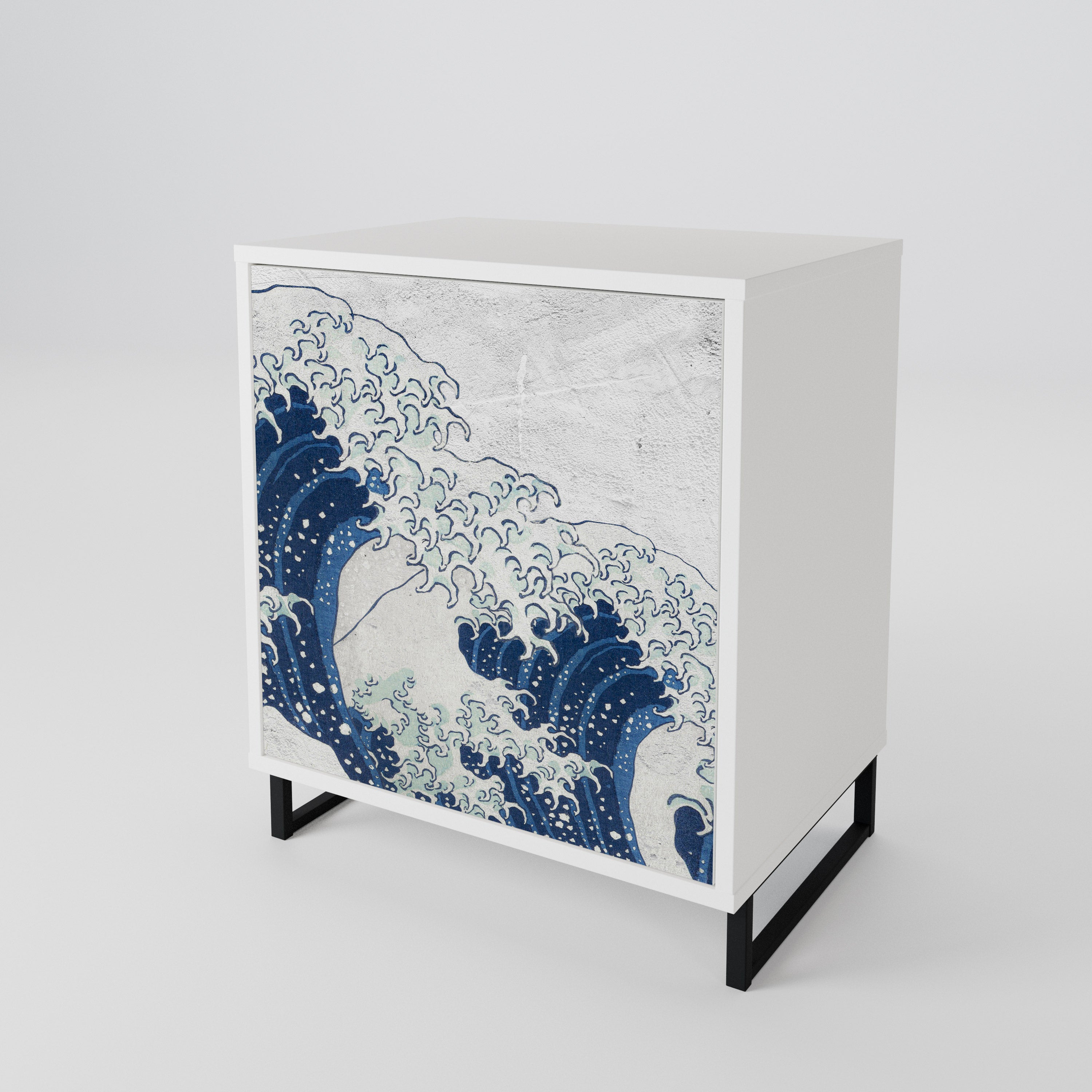 THE GREAT WAVE AT KANAGAWA Skänk med en dörr