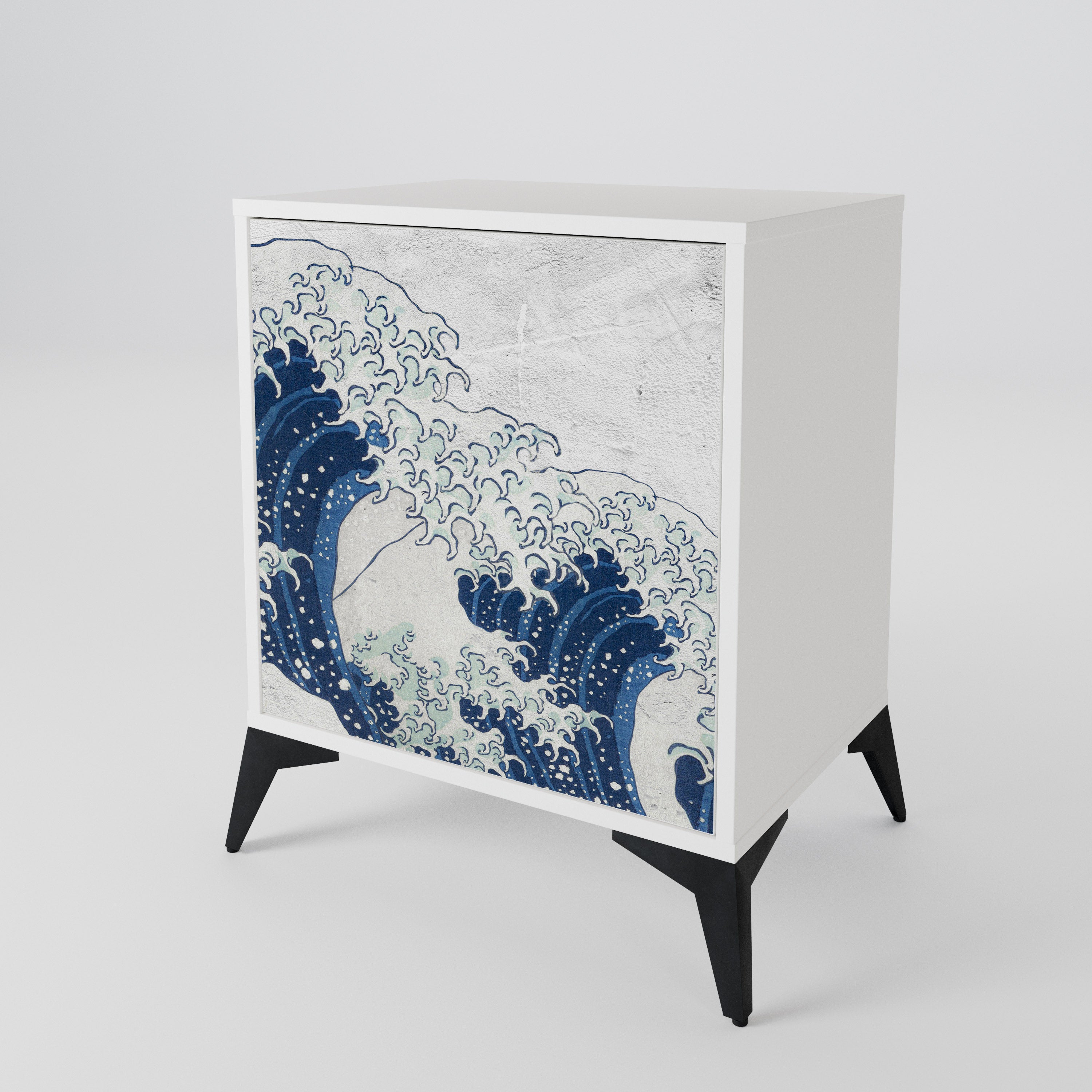 THE GREAT WAVE AT KANAGAWA Skänk med en dörr