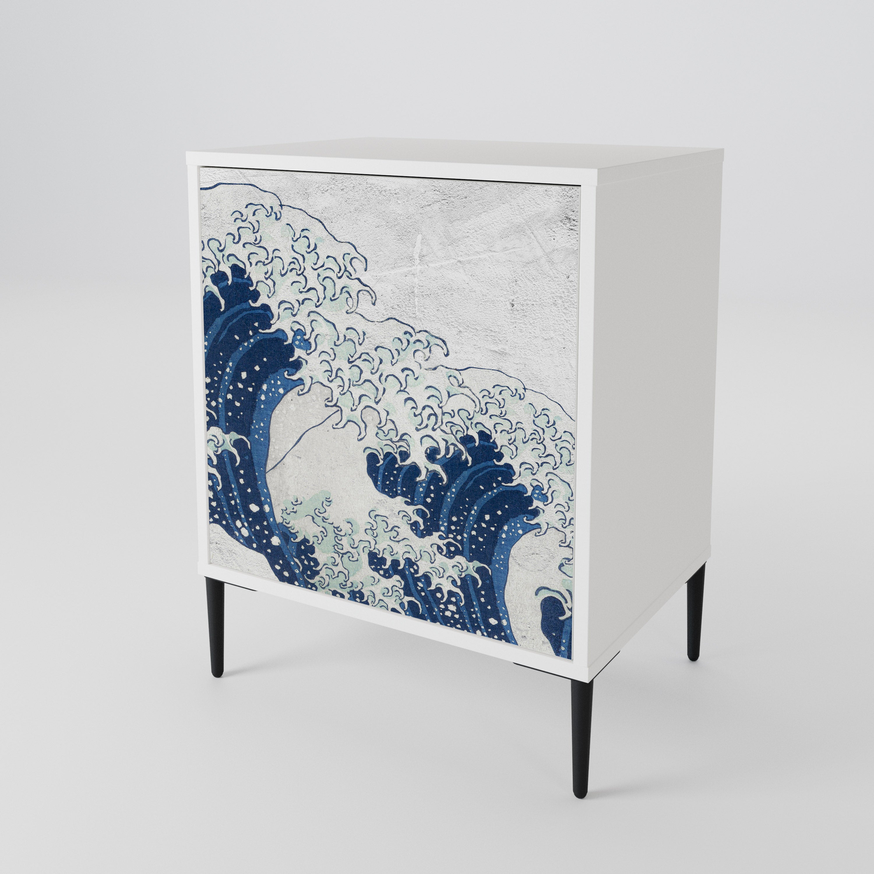 THE GREAT WAVE AT KANAGAWA Skänk med en dörr