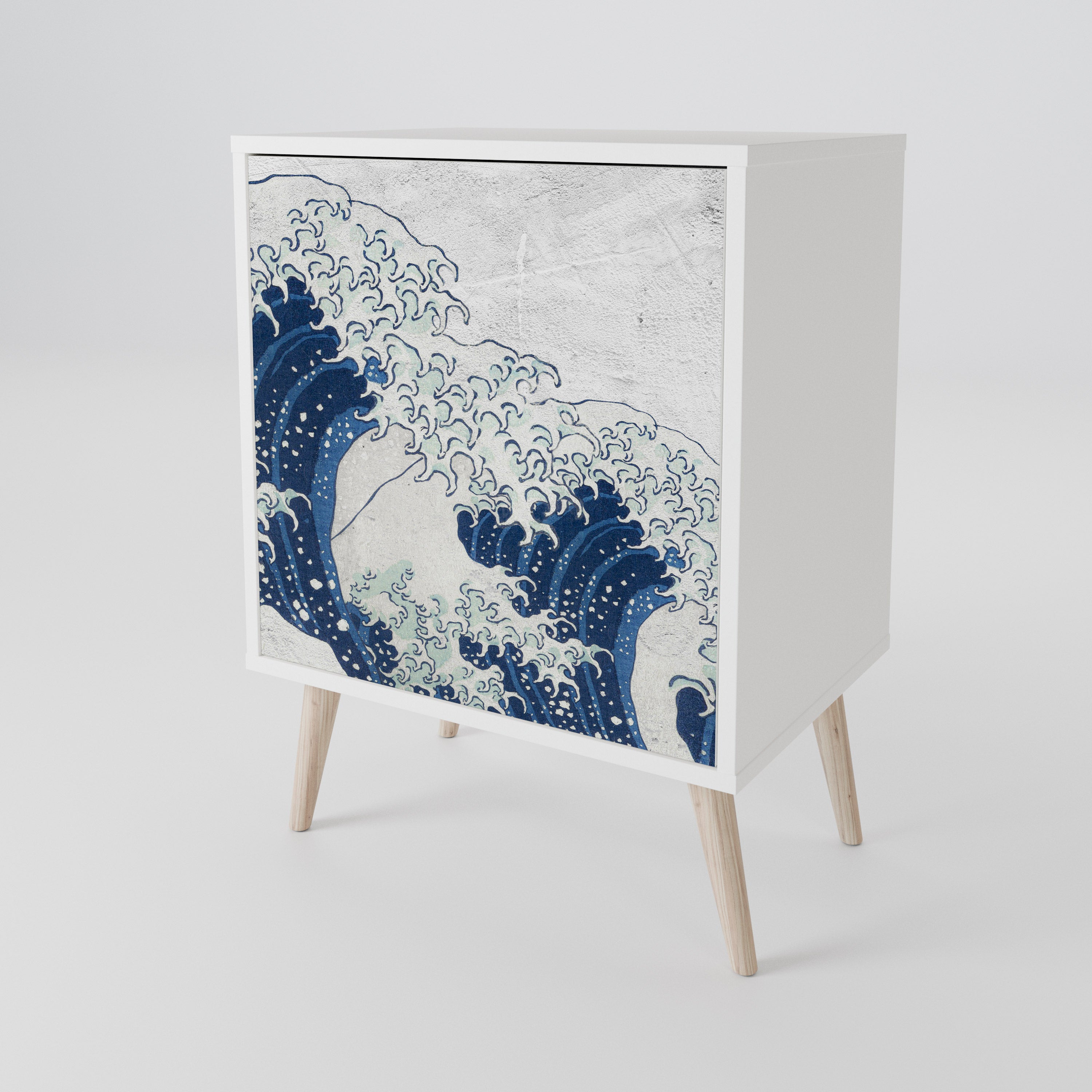 THE GREAT WAVE AT KANAGAWA Skänk med en dörr