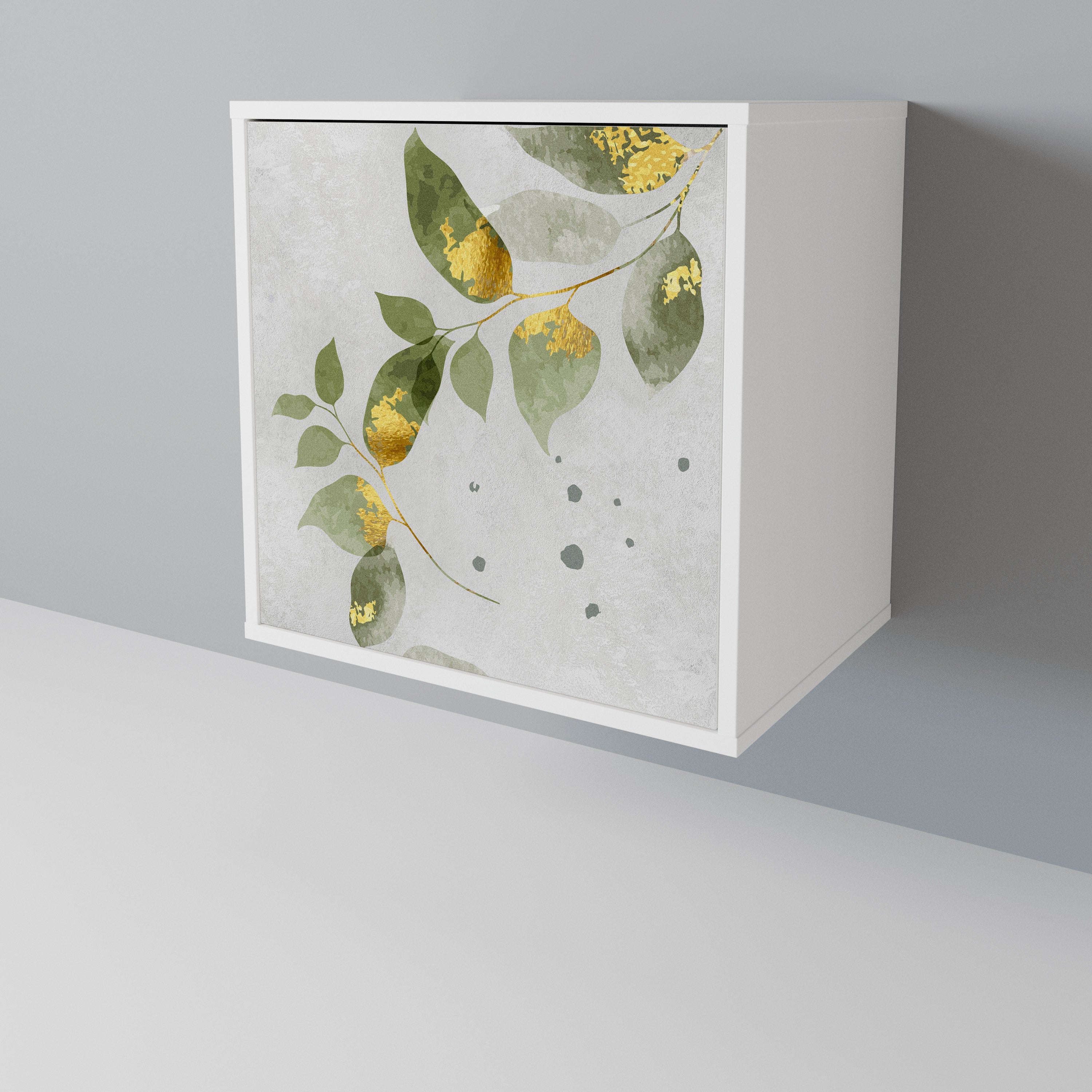 ELEGANT BOTANICS Skänk med en dörr
