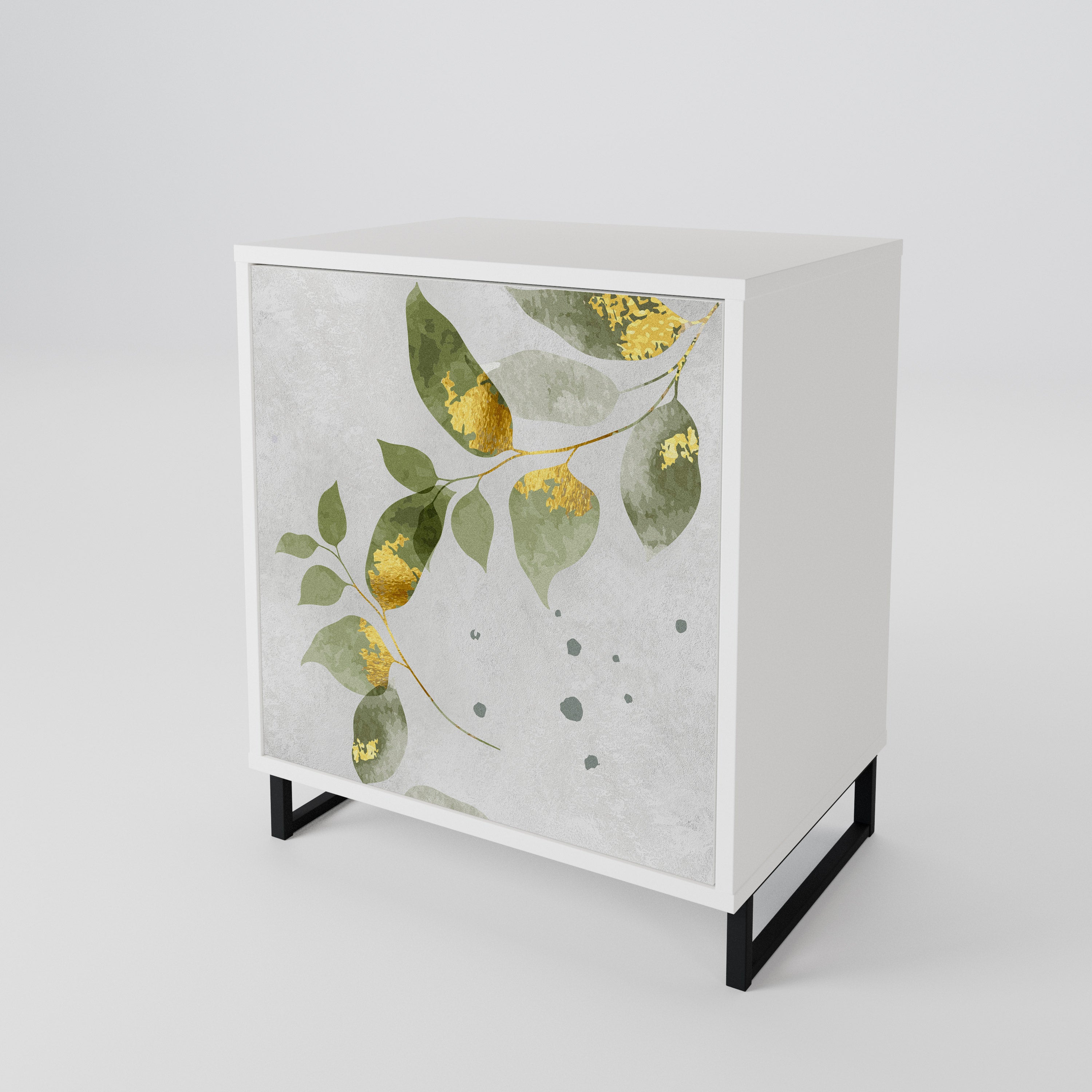 ELEGANT BOTANICS Skänk med en dörr