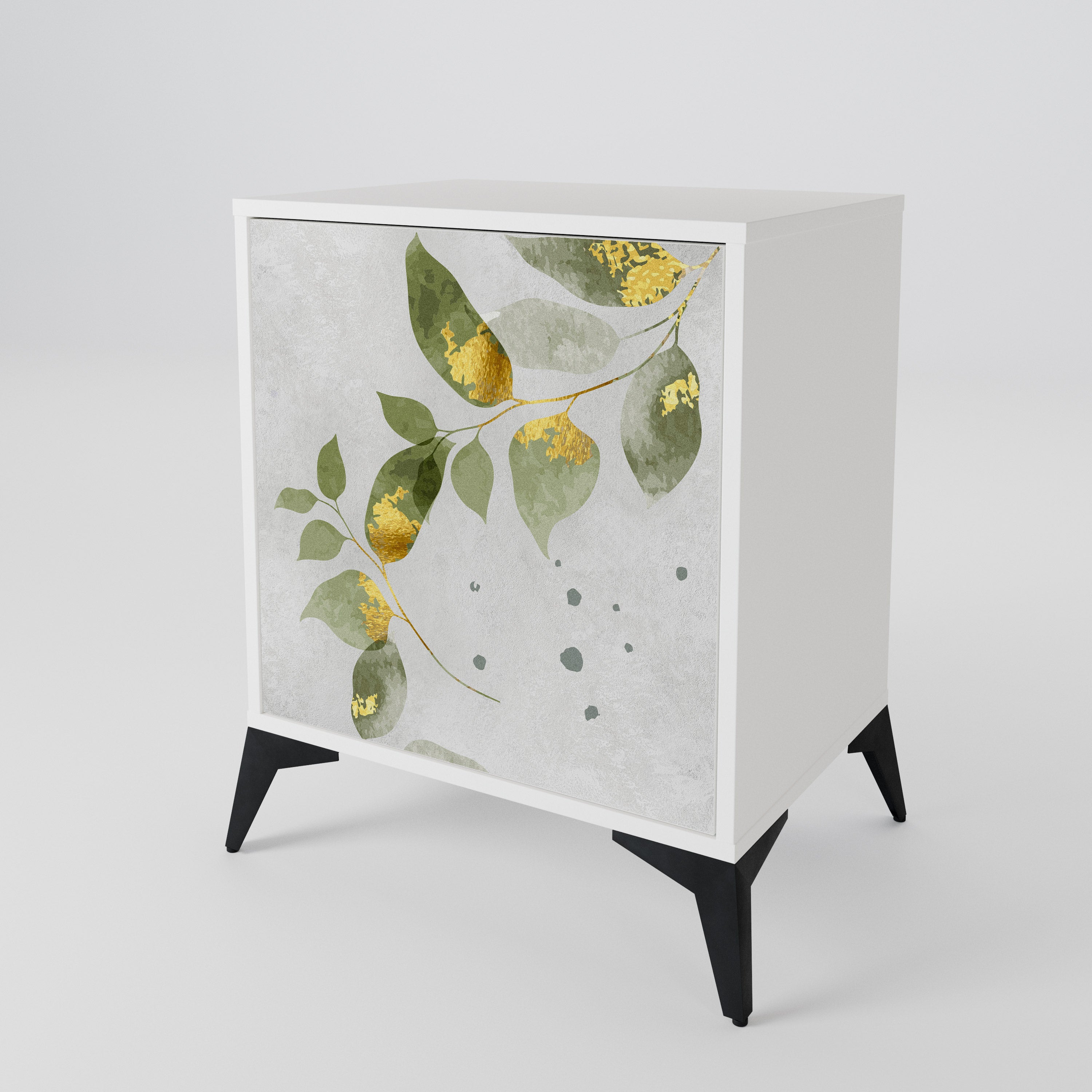 ELEGANT BOTANICS Skänk med en dörr