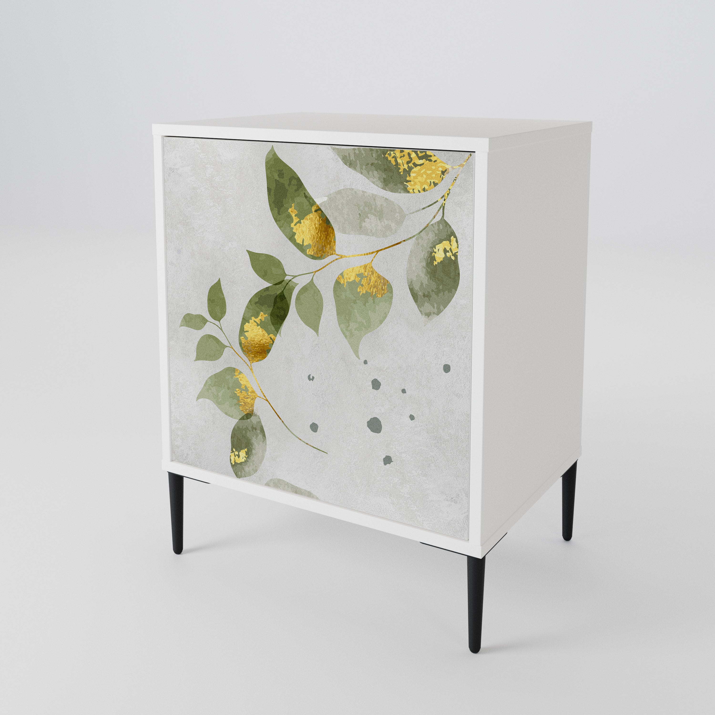 ELEGANT BOTANICS Skänk med en dörr