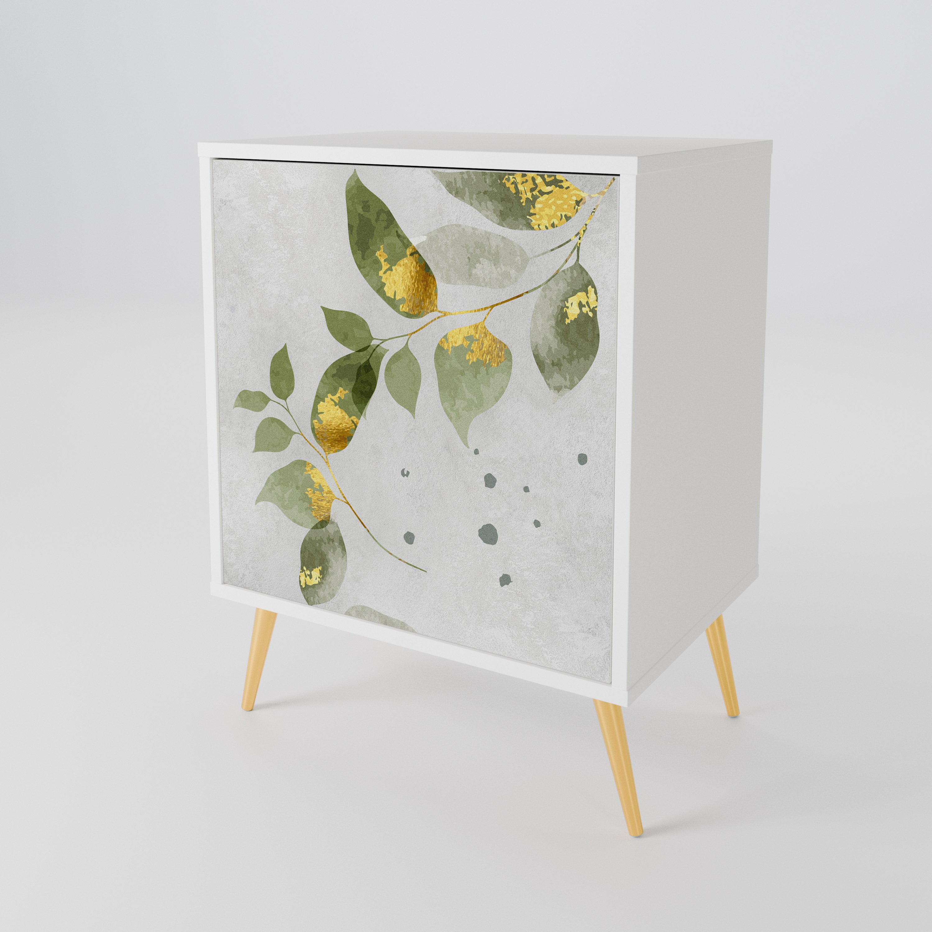 ELEGANT BOTANICS Skänk med en dörr