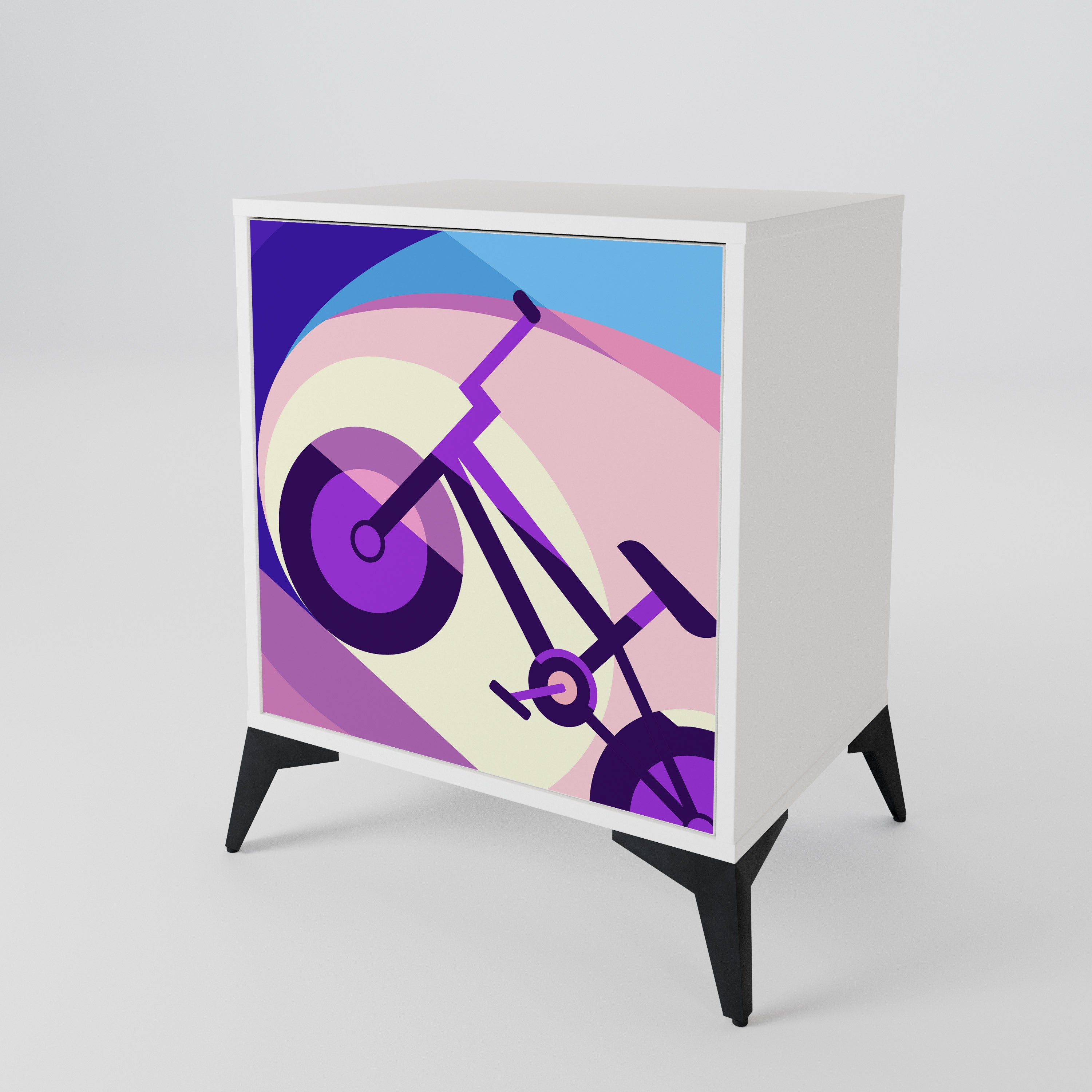 BIKE DREAMS Skänk med en dörr