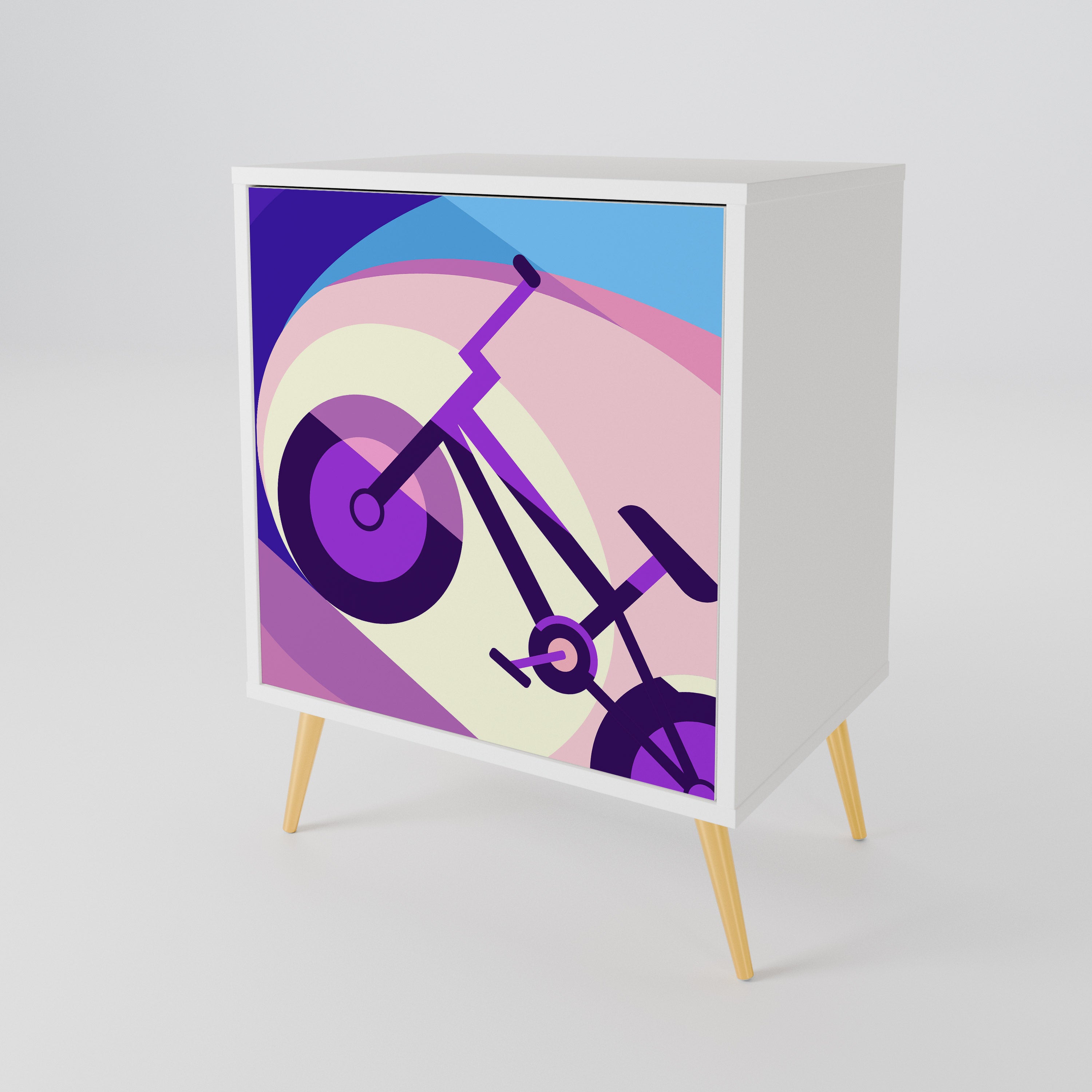 BIKE DREAMS Skänk med en dörr