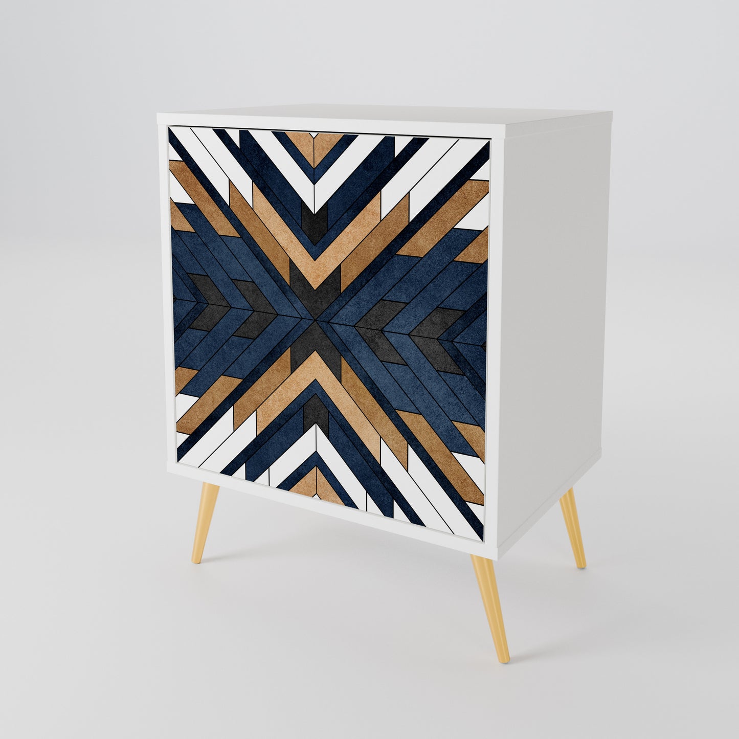 ARTFUL GEOMETRY 1-Door Sideboard