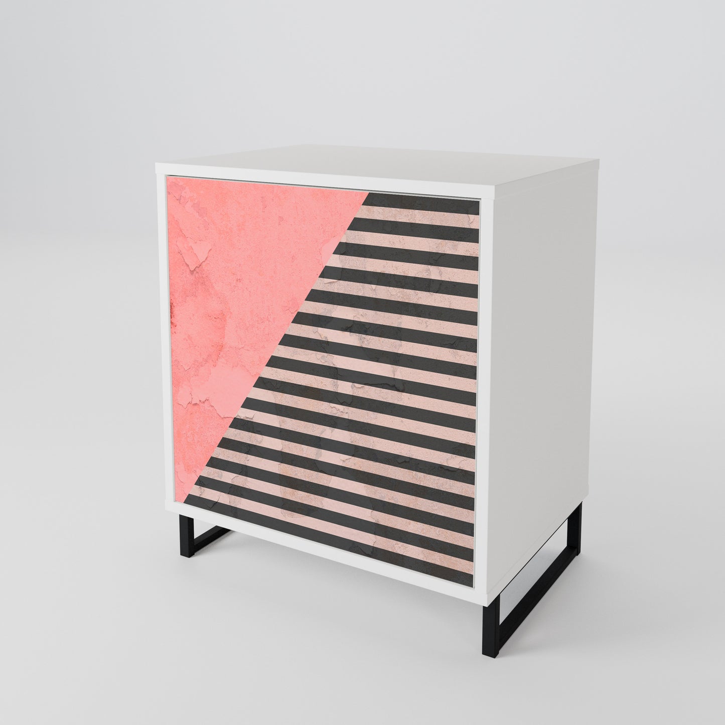 GLAMOROUS STRIPE Skänk med en dörr