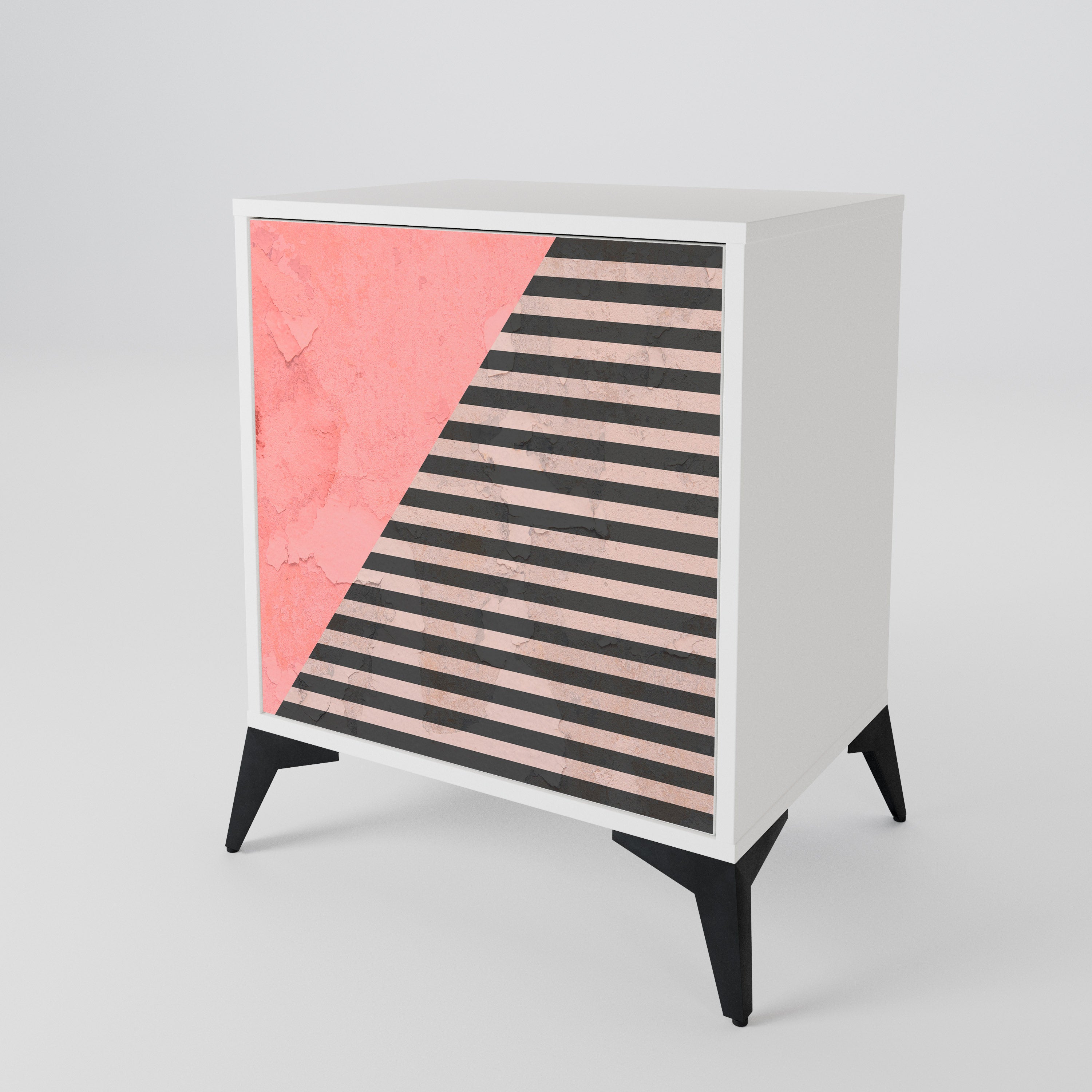 GLAMOROUS STRIPE Skänk med en dörr