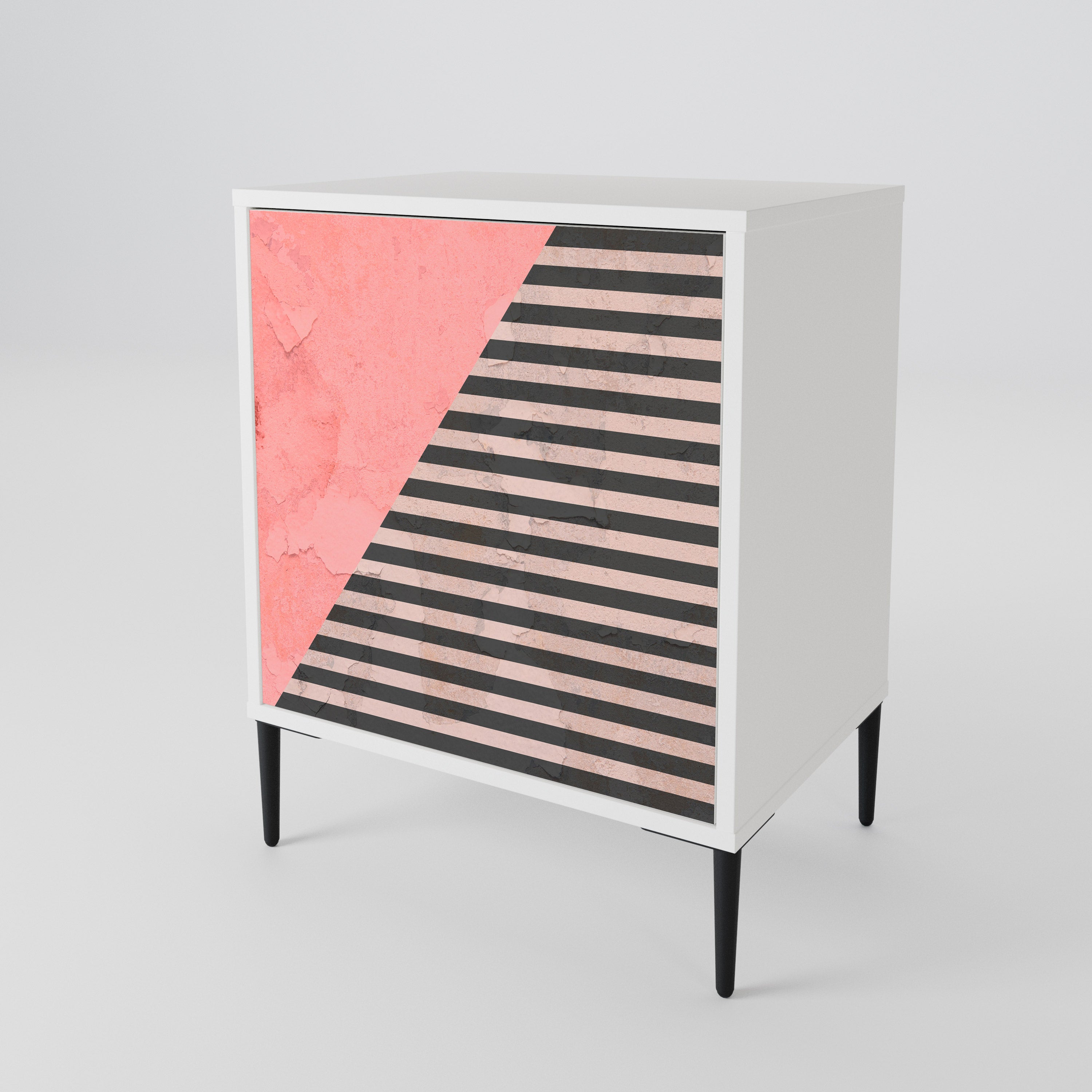 GLAMOROUS STRIPE Skänk med en dörr