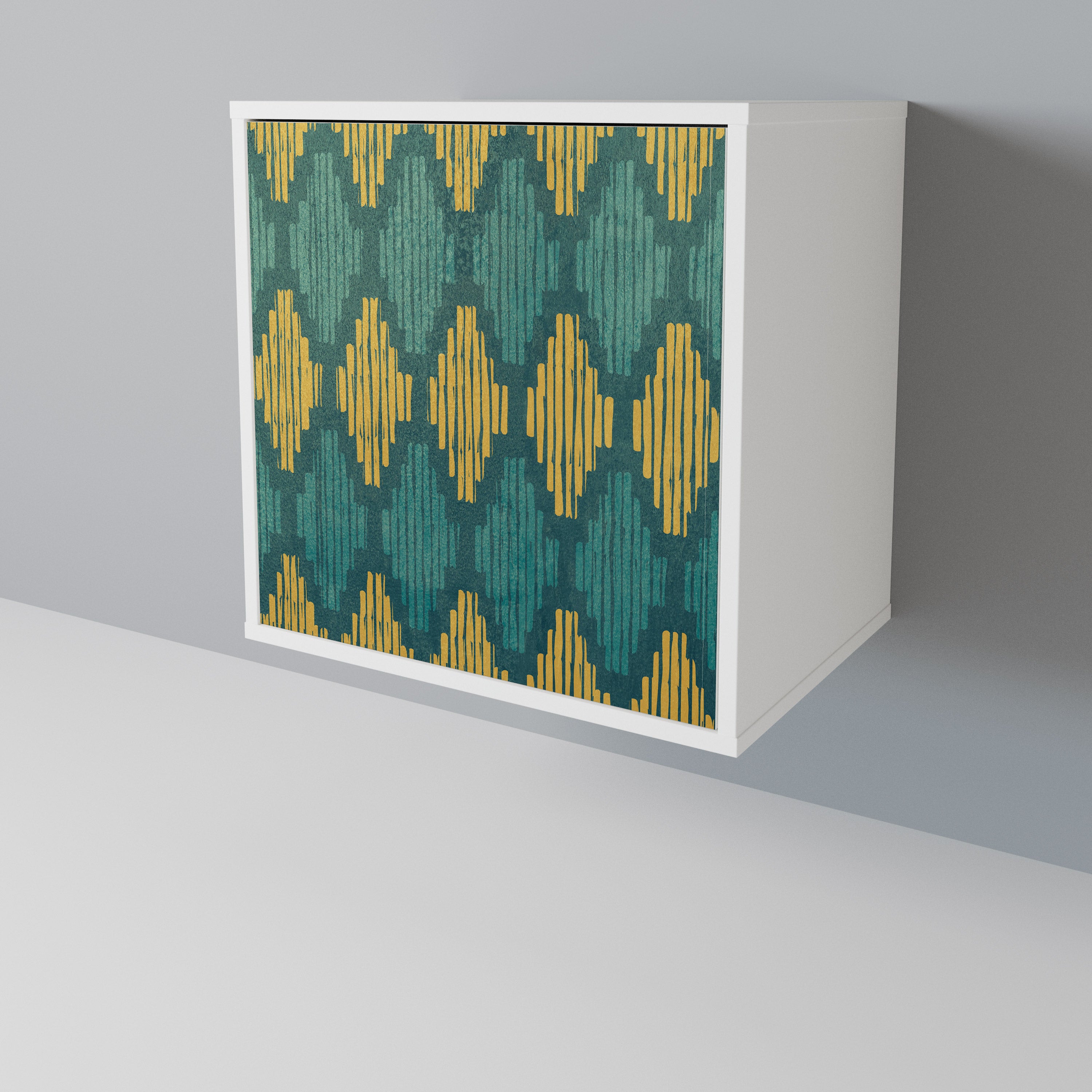 POLYGONS Skänk med en dörr