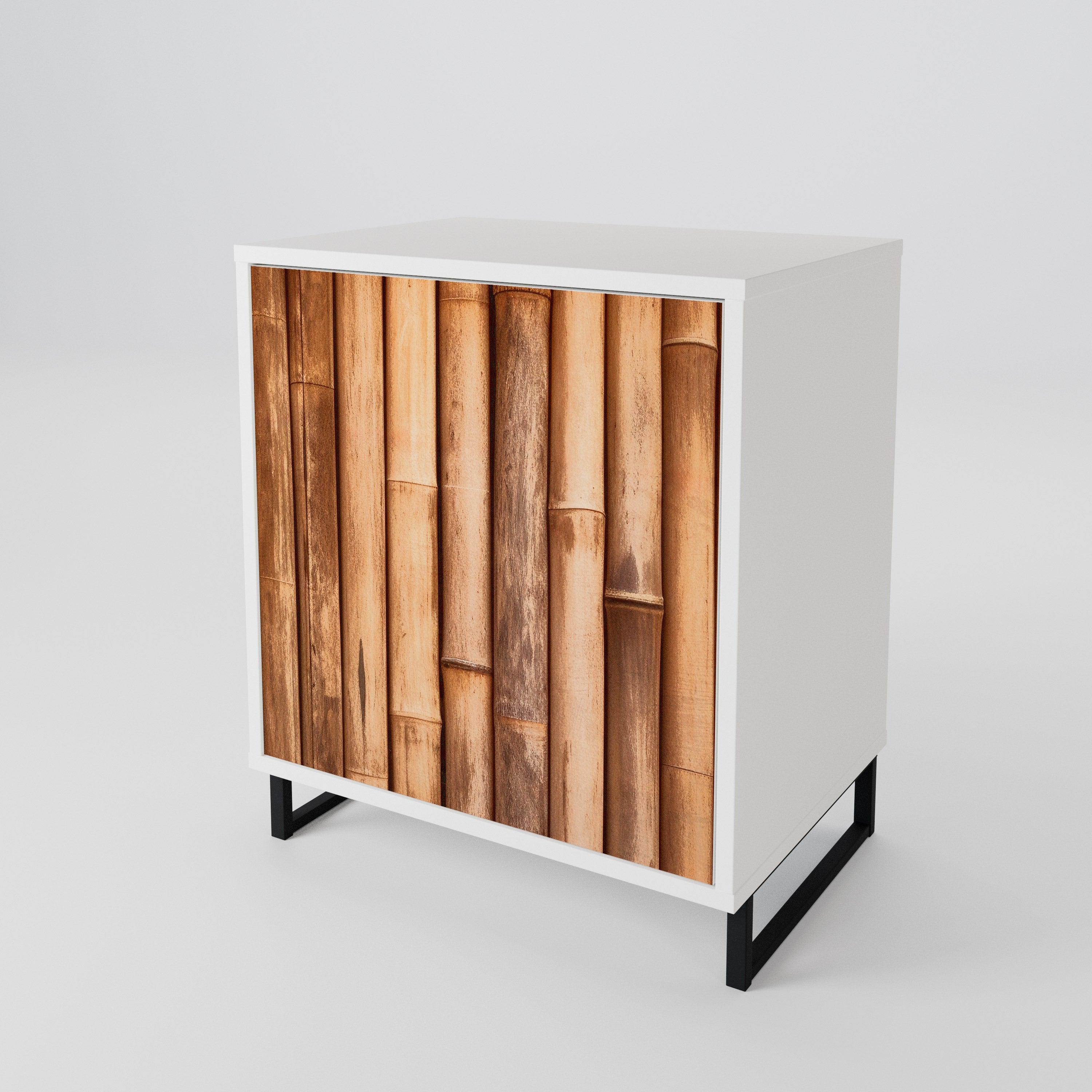 NATURAL WOOD Skänk med en dörr