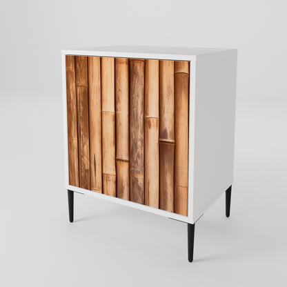 NATURAL WOOD Skänk med en dörr