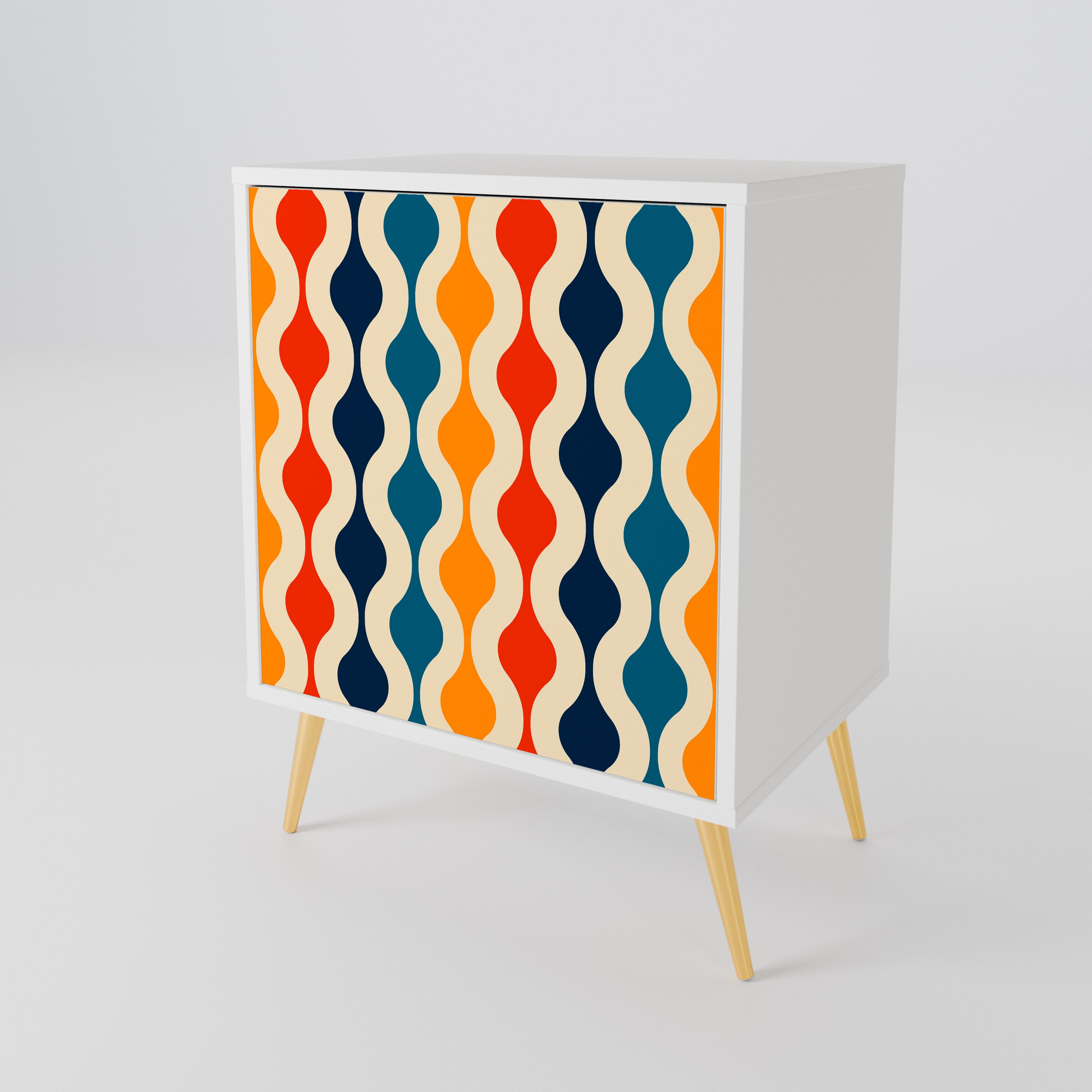 COLORFUL NOSTALGIA Skänk med en dörr