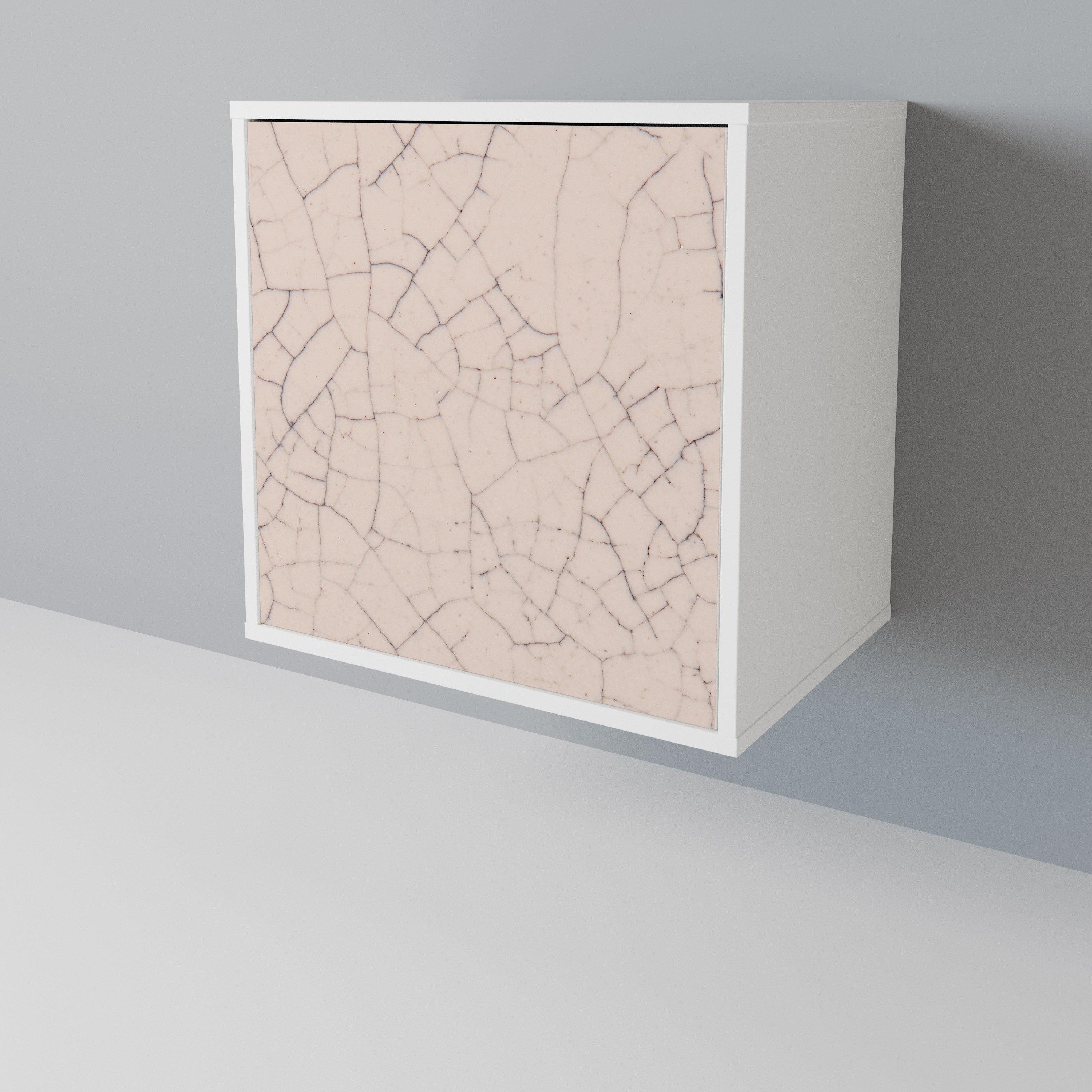 CERAMIC TEXTURE Skänk med en dörr