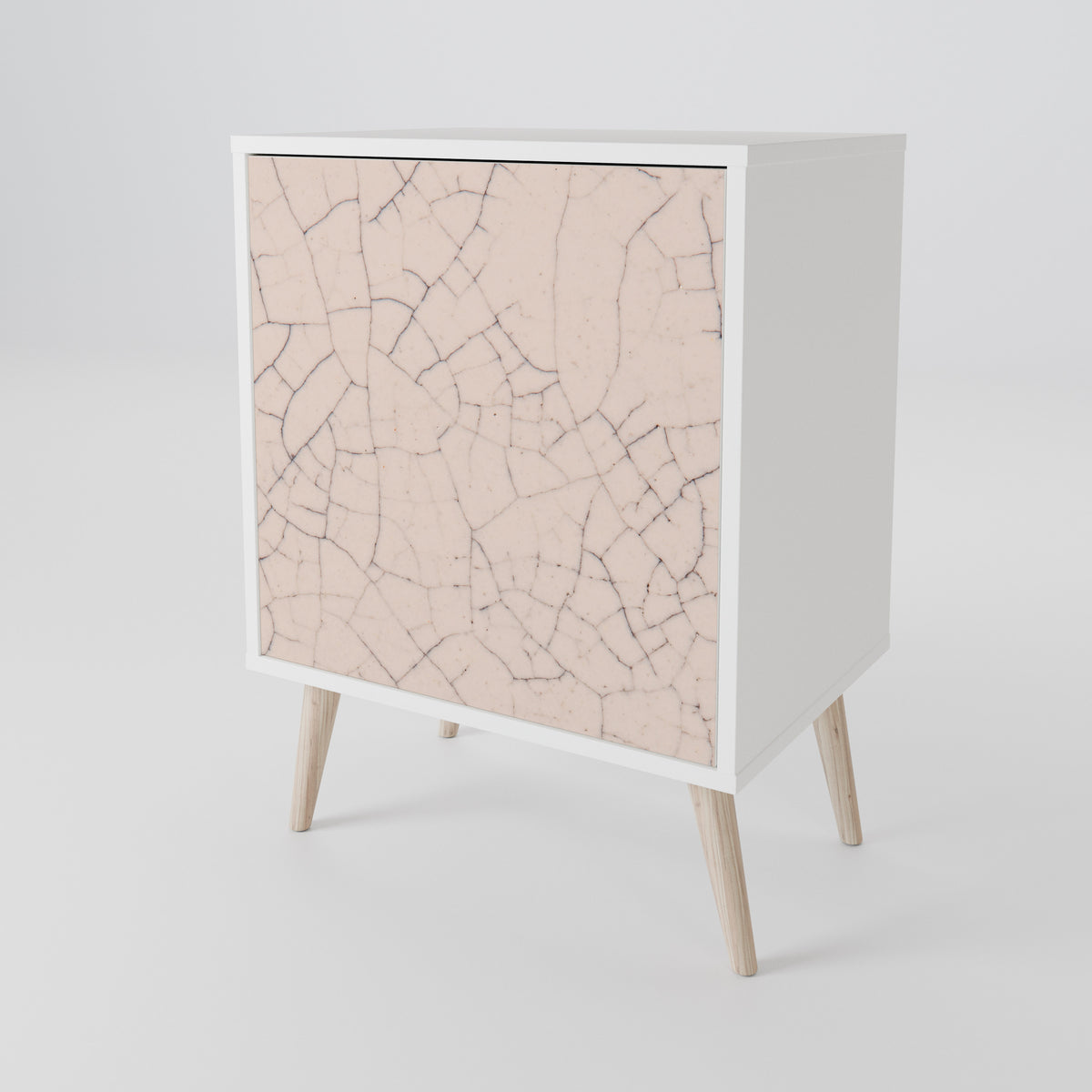 CERAMIC TEXTURE Skänk med en dörr