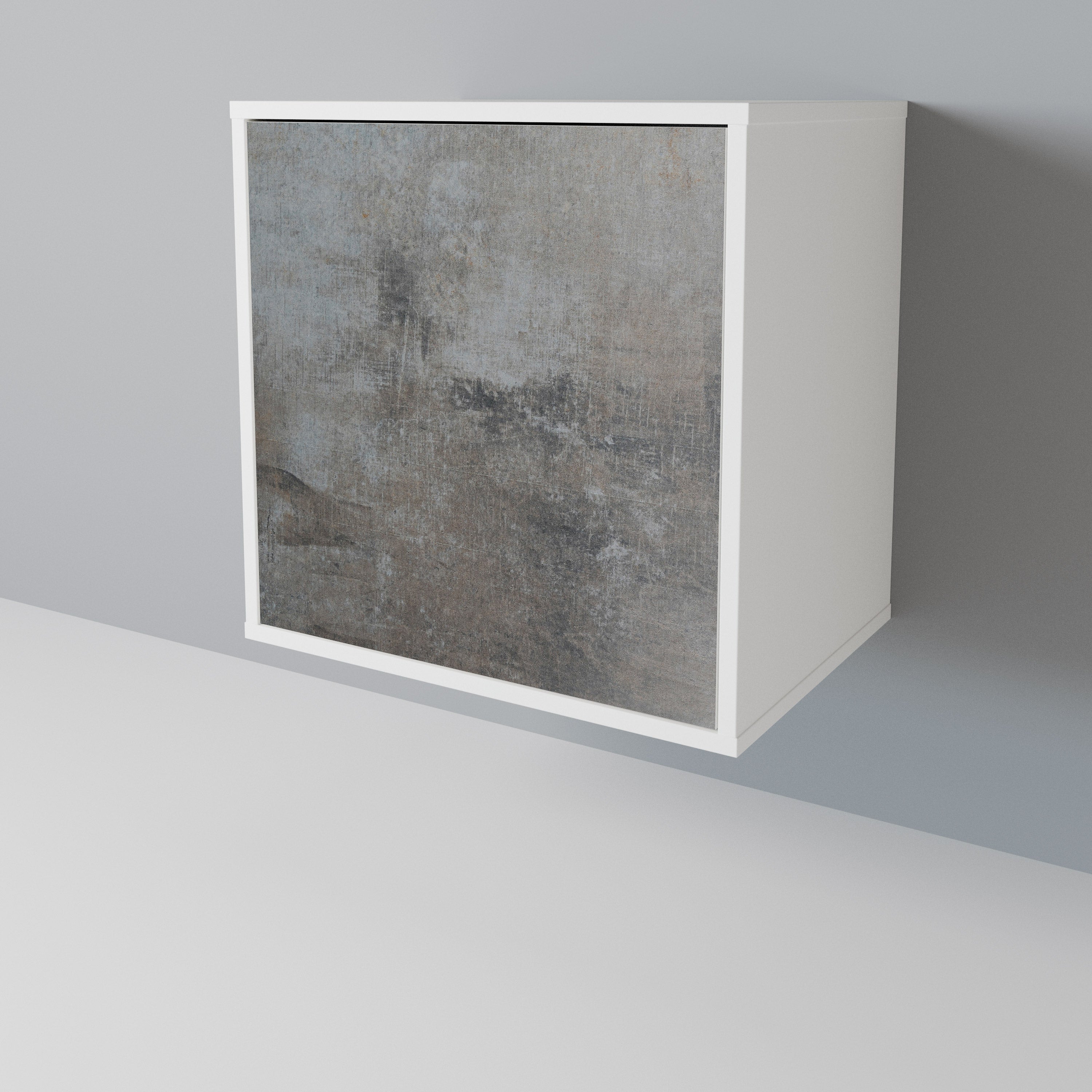 CONCRETE WALL Skänk med en dörr