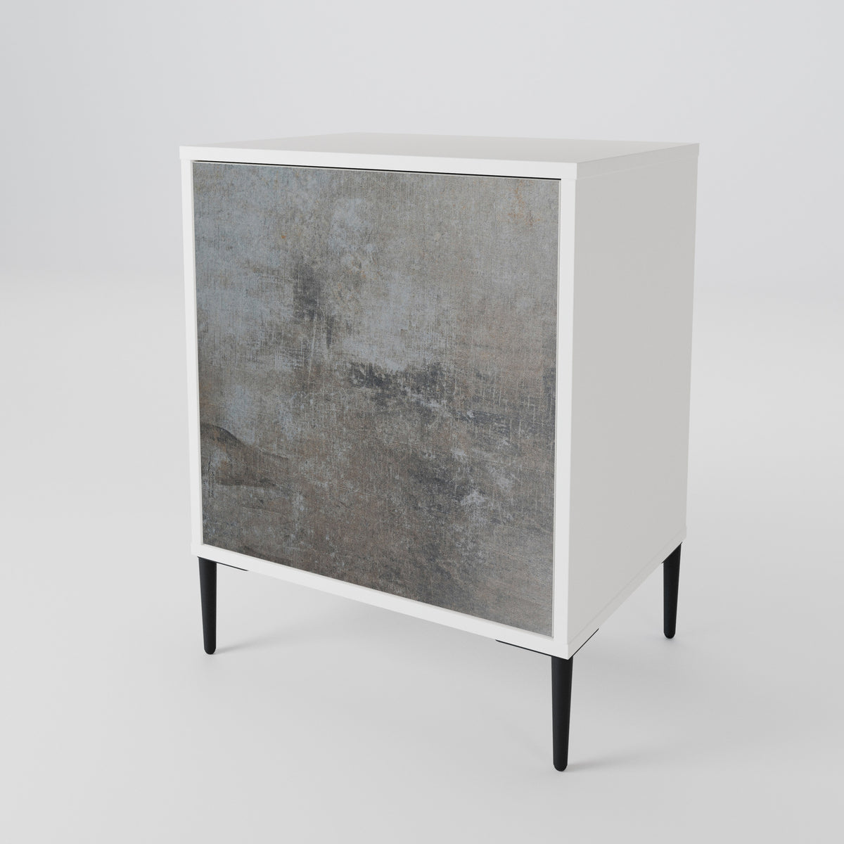 CONCRETE WALL Skänk med en dörr