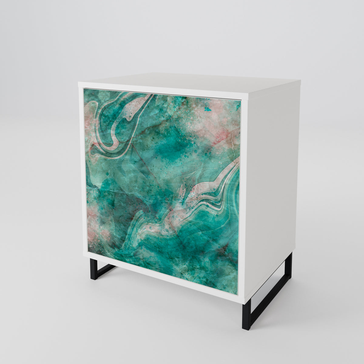 ABSTRACT ALCHEMY Skänk med en dörr