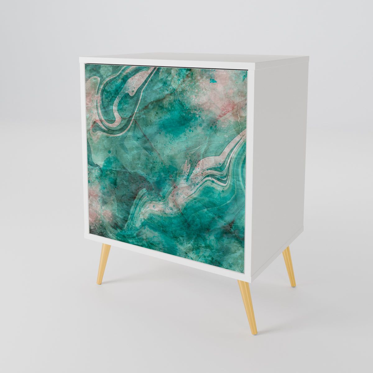 ABSTRACT ALCHEMY Skänk med en dörr