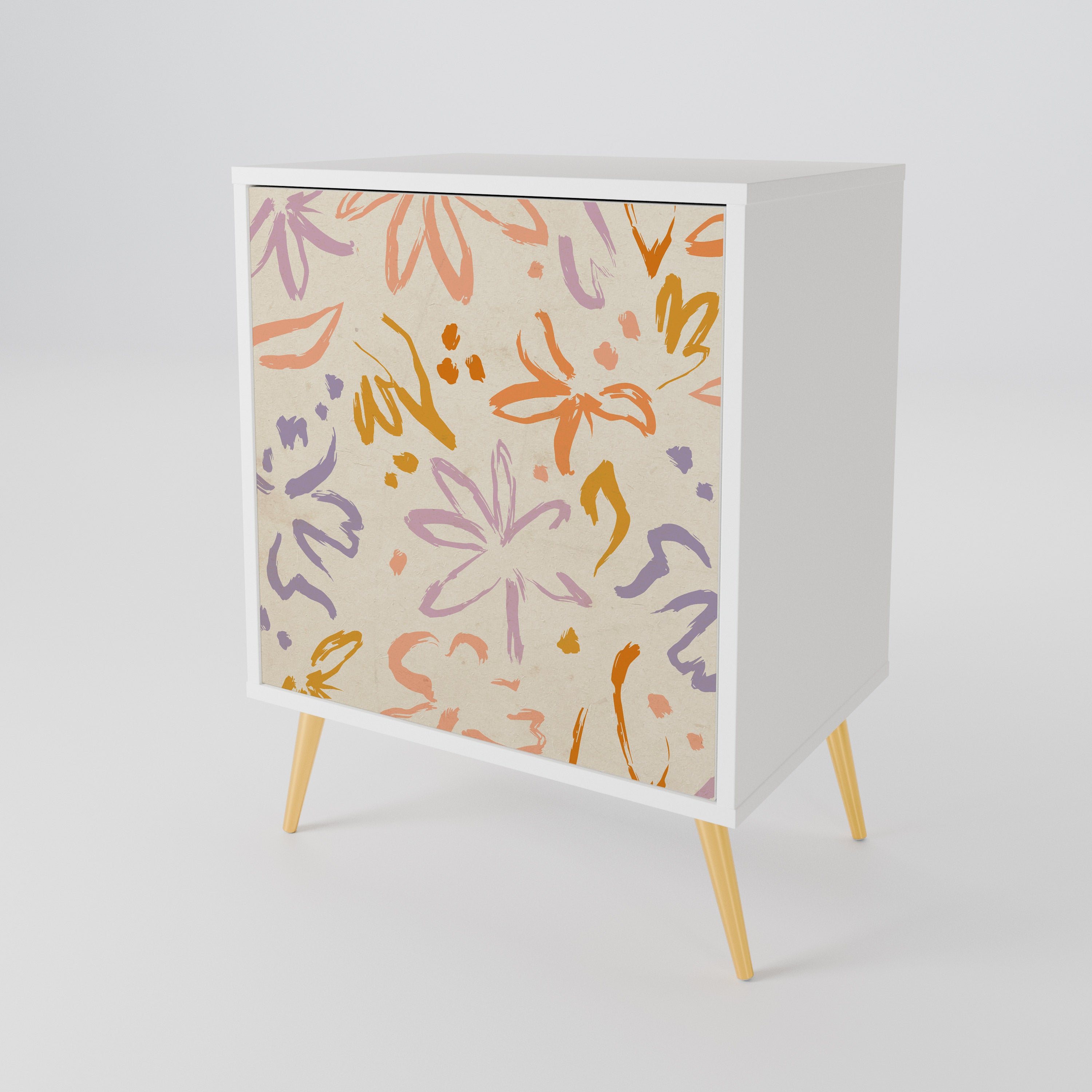 SPRING WHIMSY Skänk med en dörr