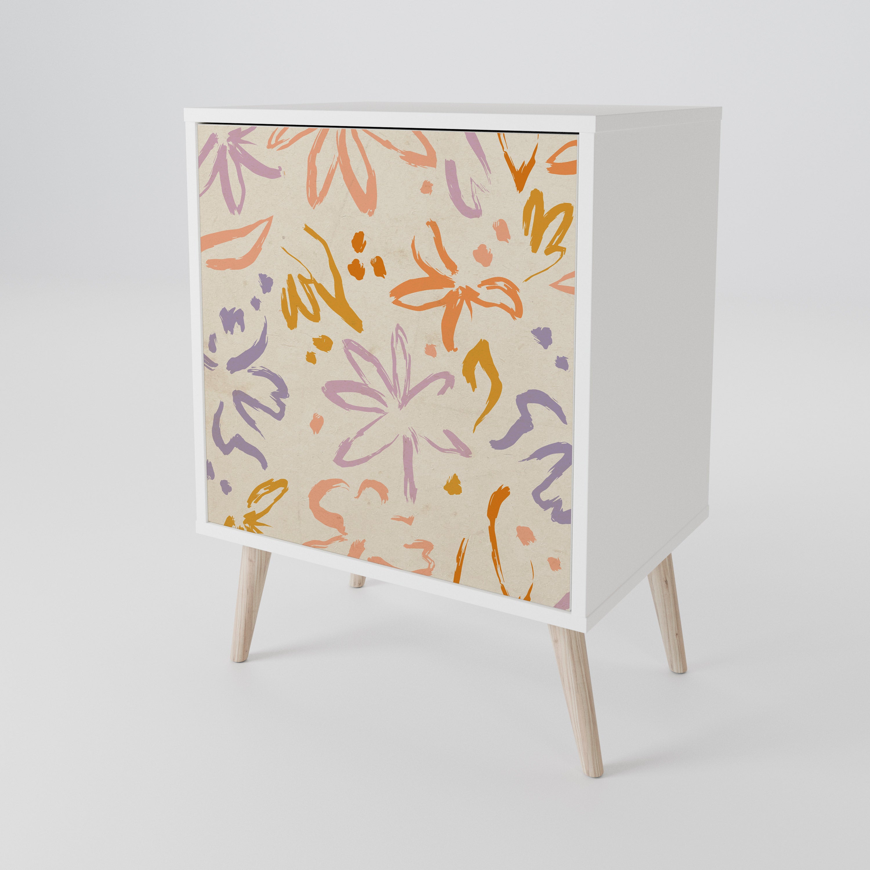 SPRING WHIMSY Skänk med en dörr