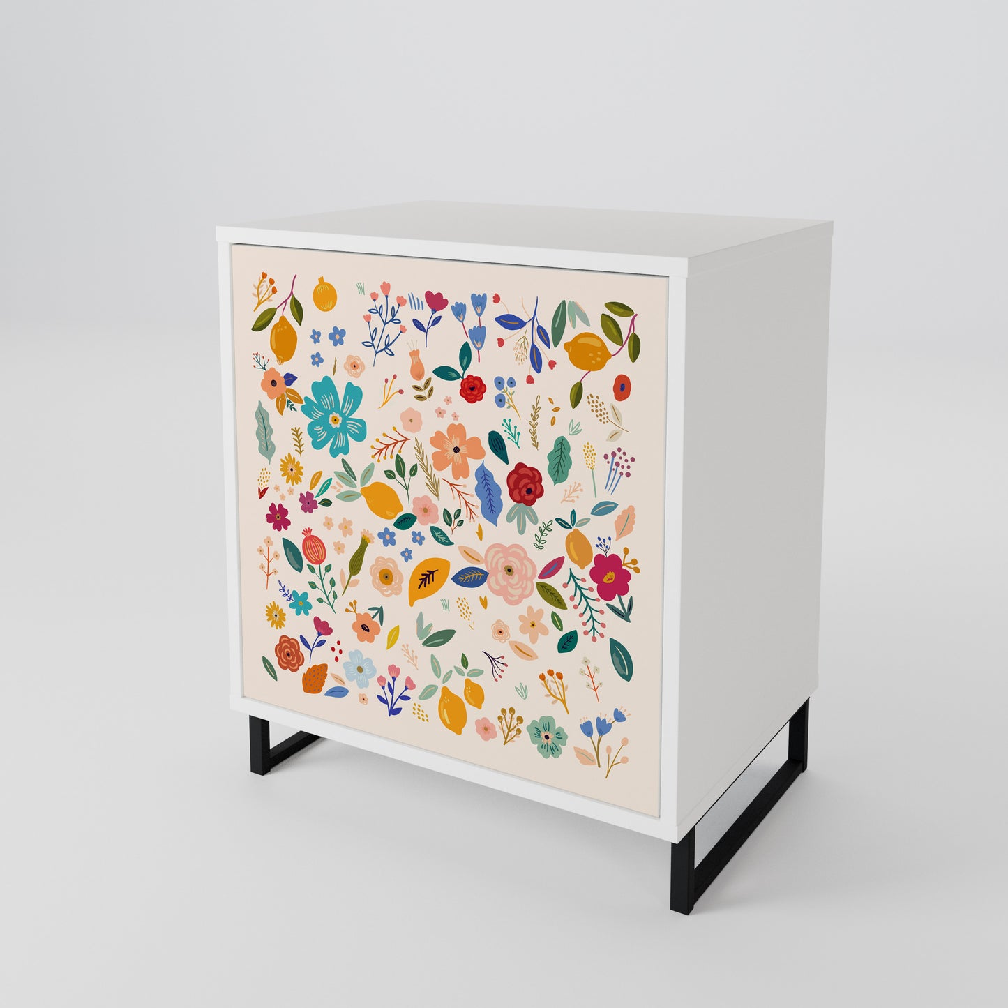 FLORAL COMBINATION 1-Door Sideboard