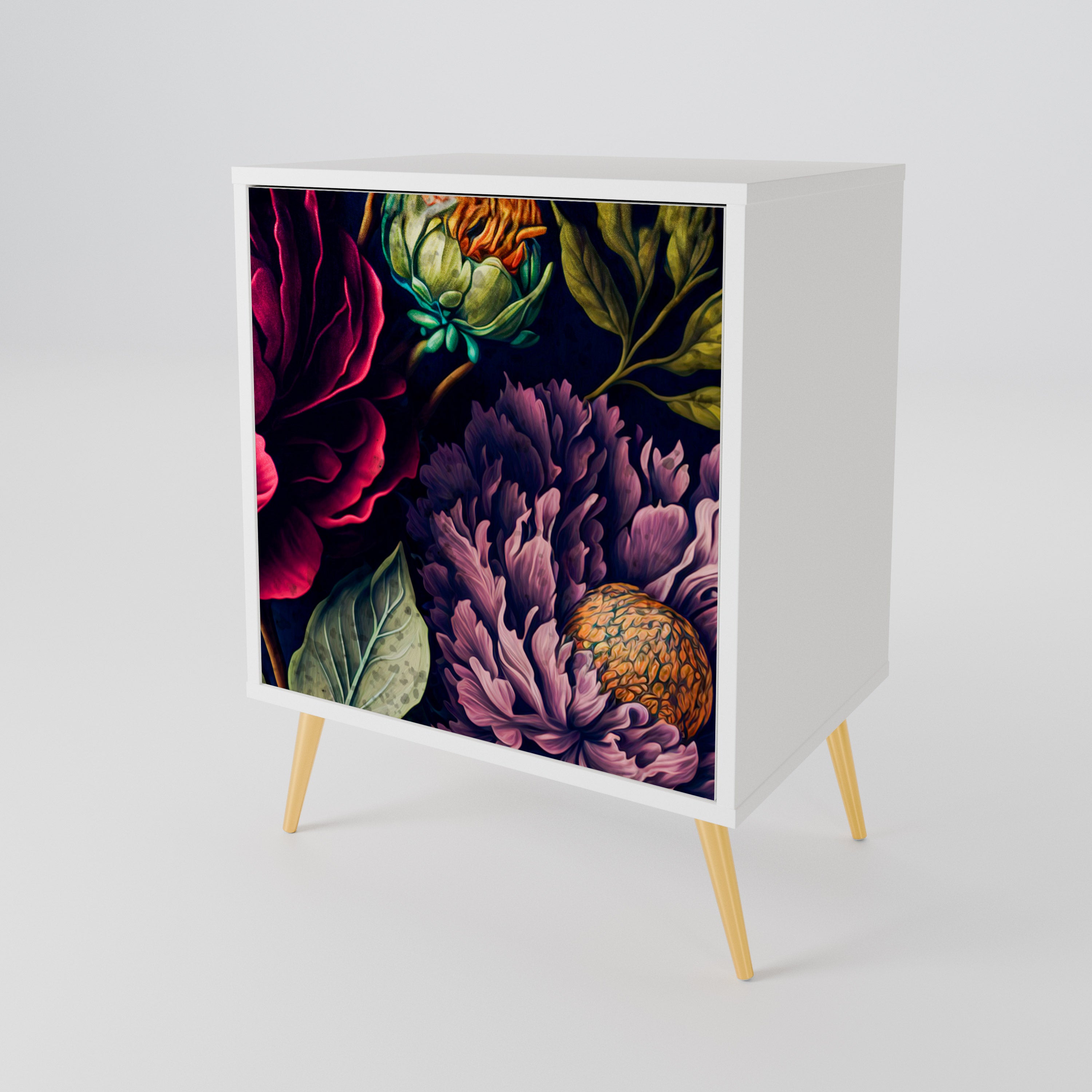 BLOOMING ELEGANCE Skänk med en dörr