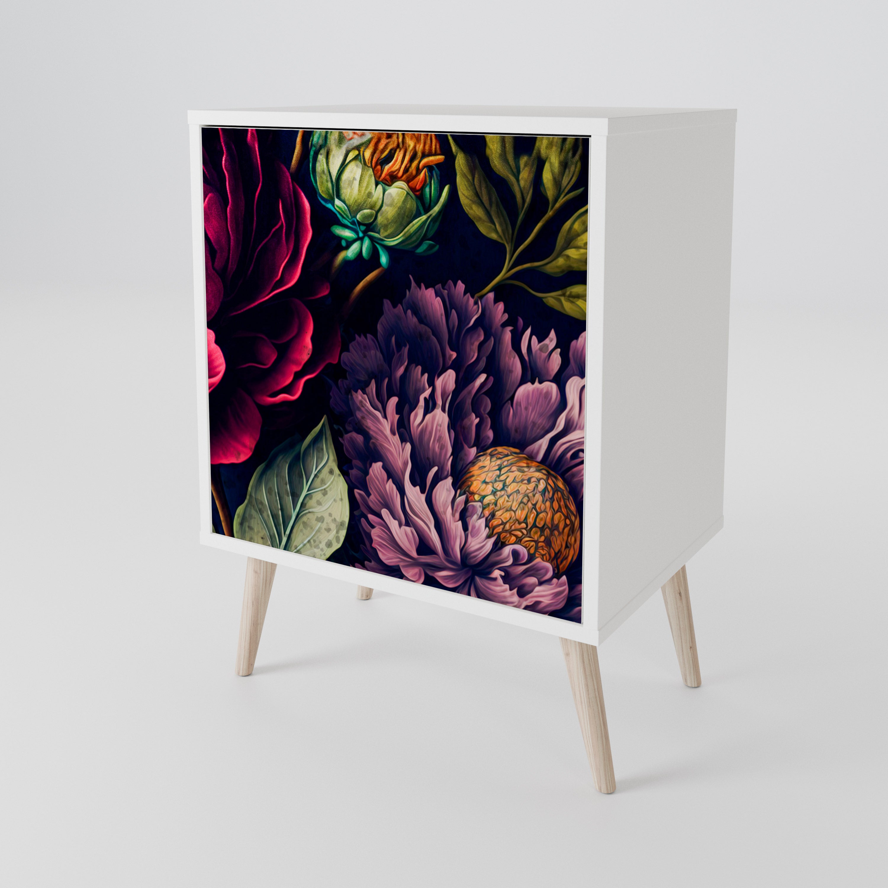 BLOOMING ELEGANCE Skänk med en dörr