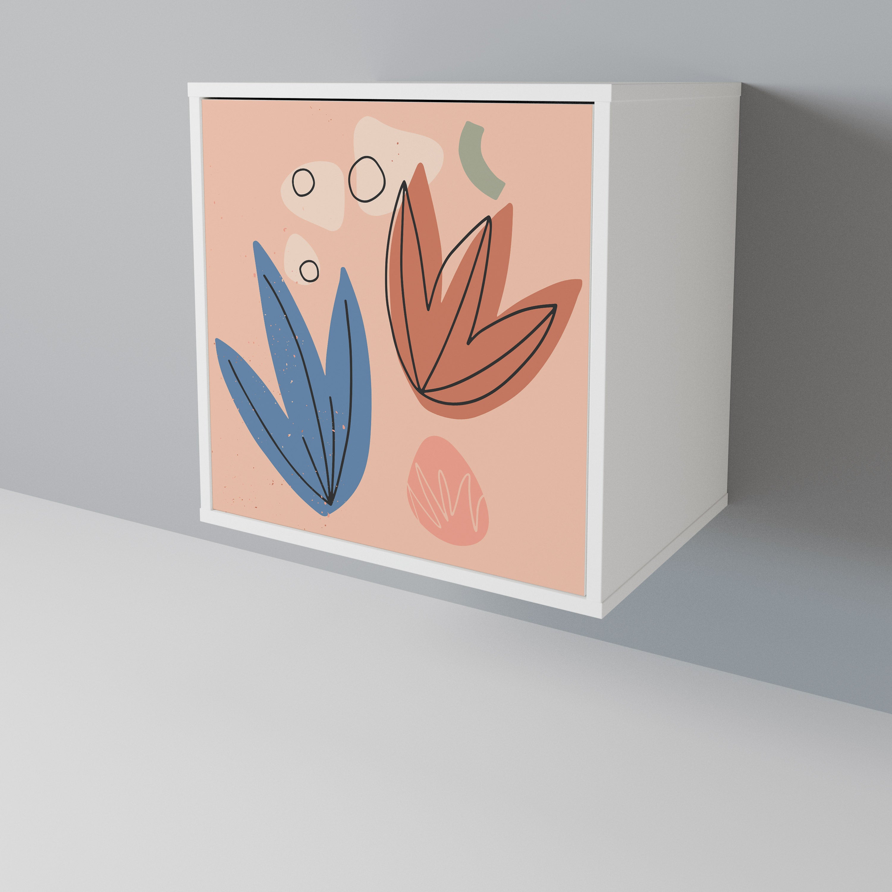 PASTEL DESTINY Skänk med en dörr