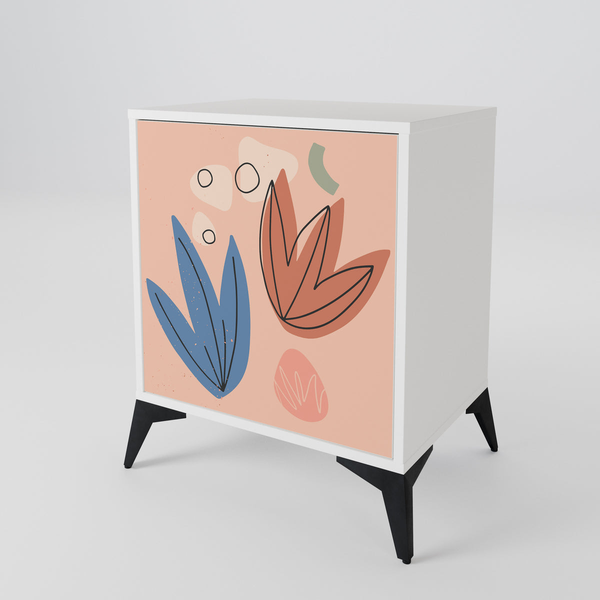 PASTEL DESTINY Skänk med en dörr