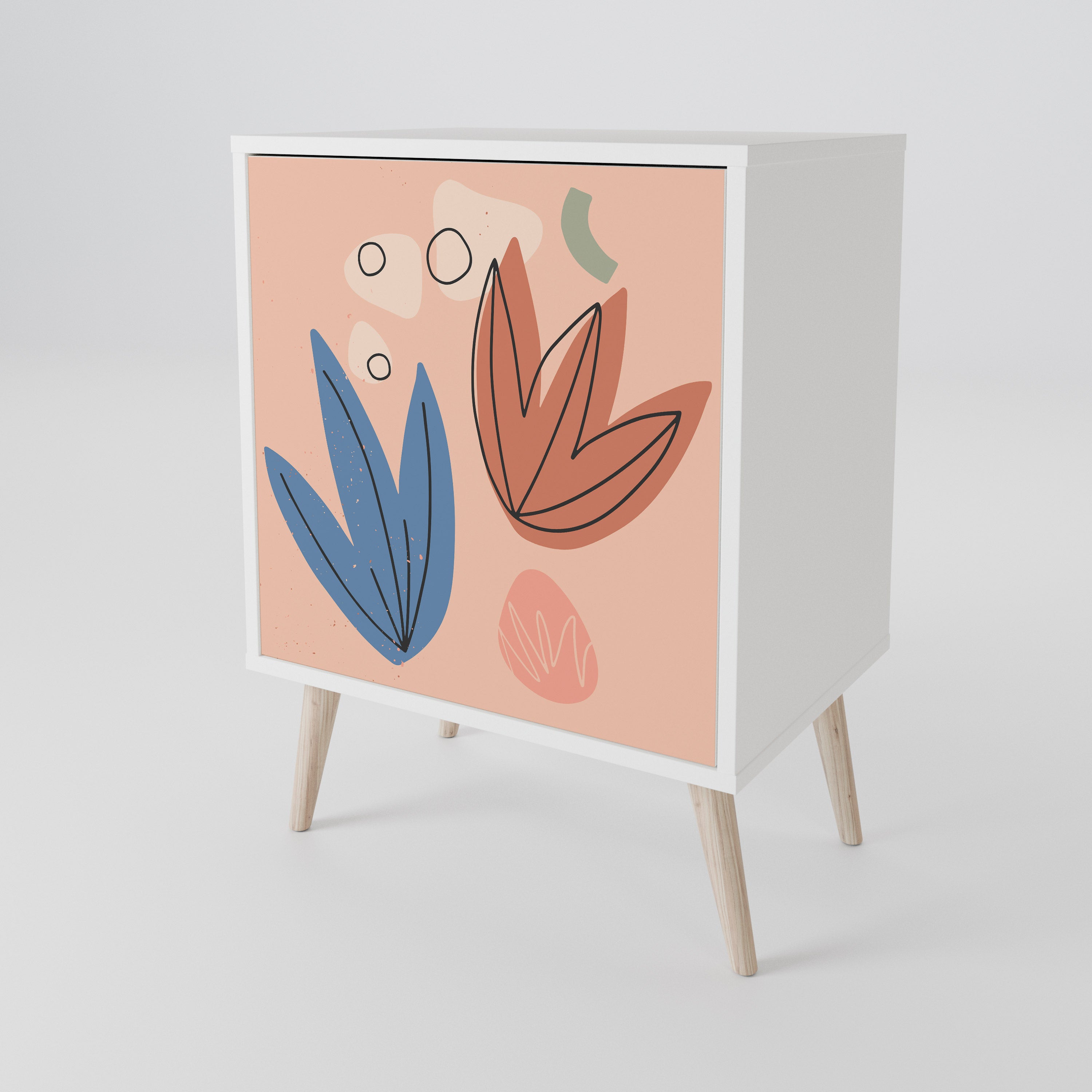 PASTEL DESTINY Skänk med en dörr