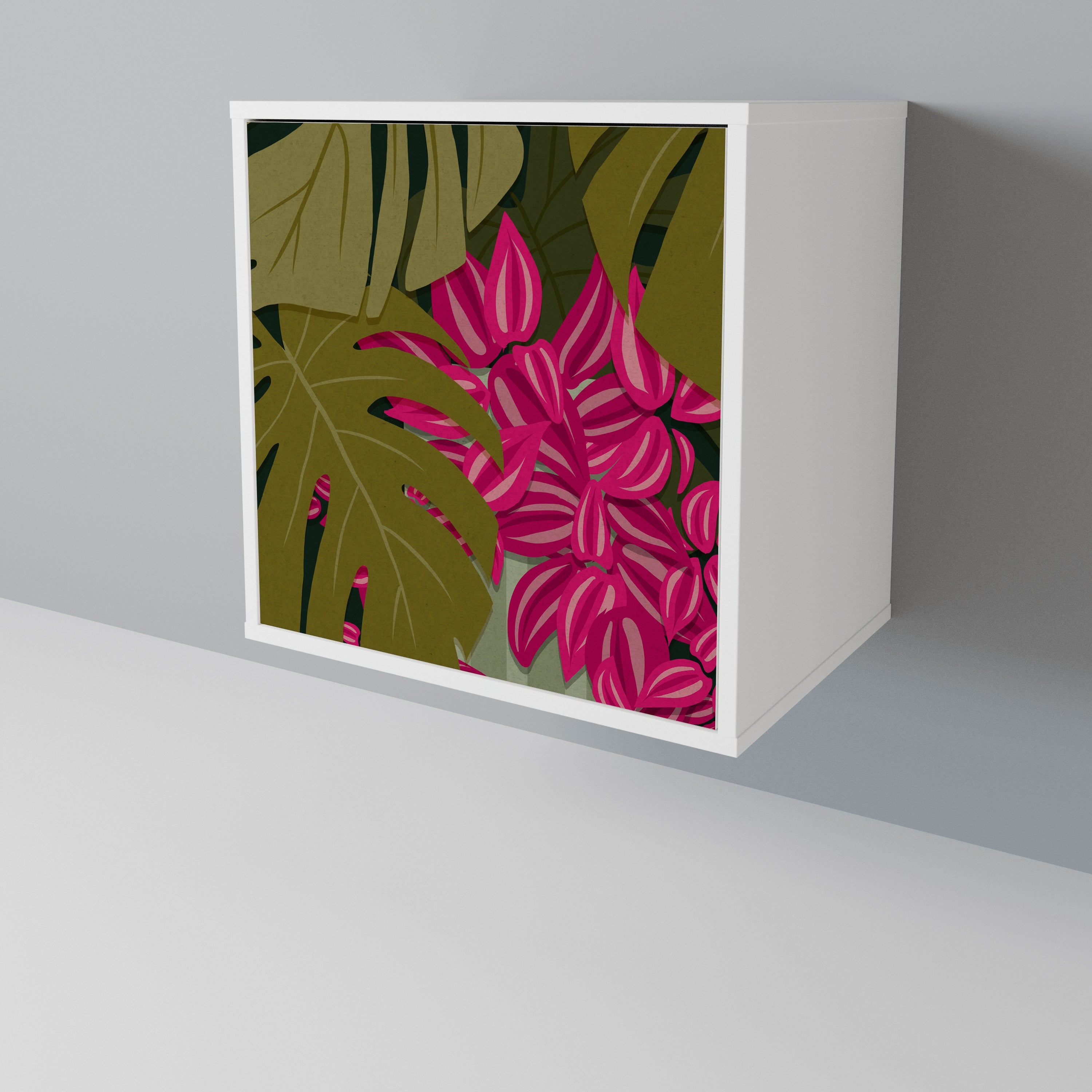 TROPICAL BEAUTY Skänk med en dörr