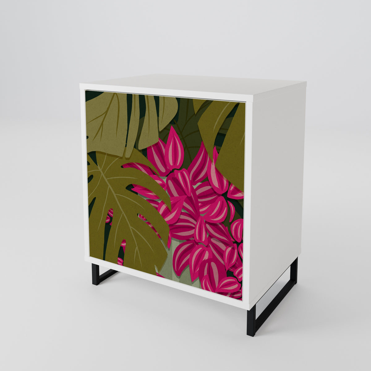 TROPICAL BEAUTY Skänk med en dörr