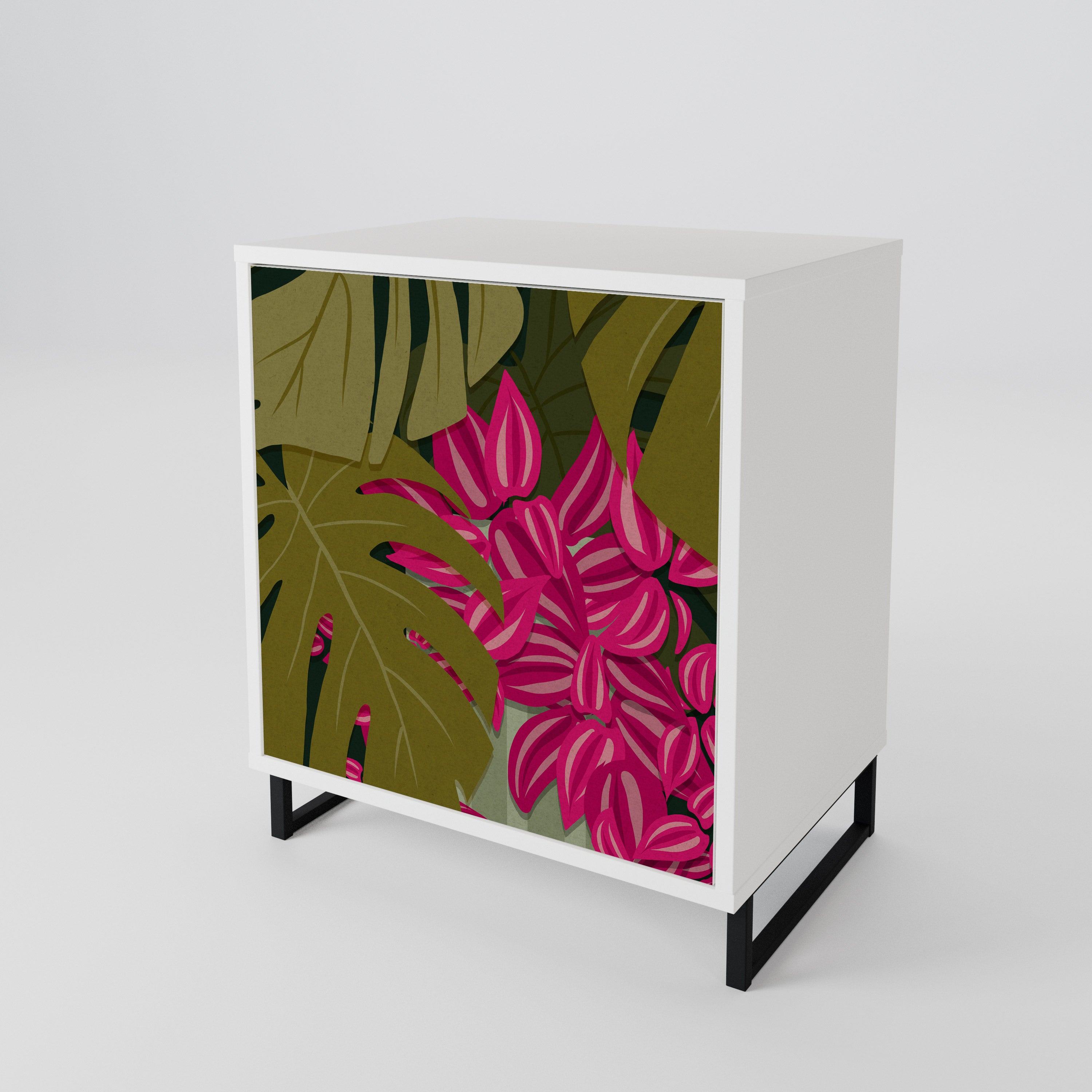 TROPICAL BEAUTY Skänk med en dörr