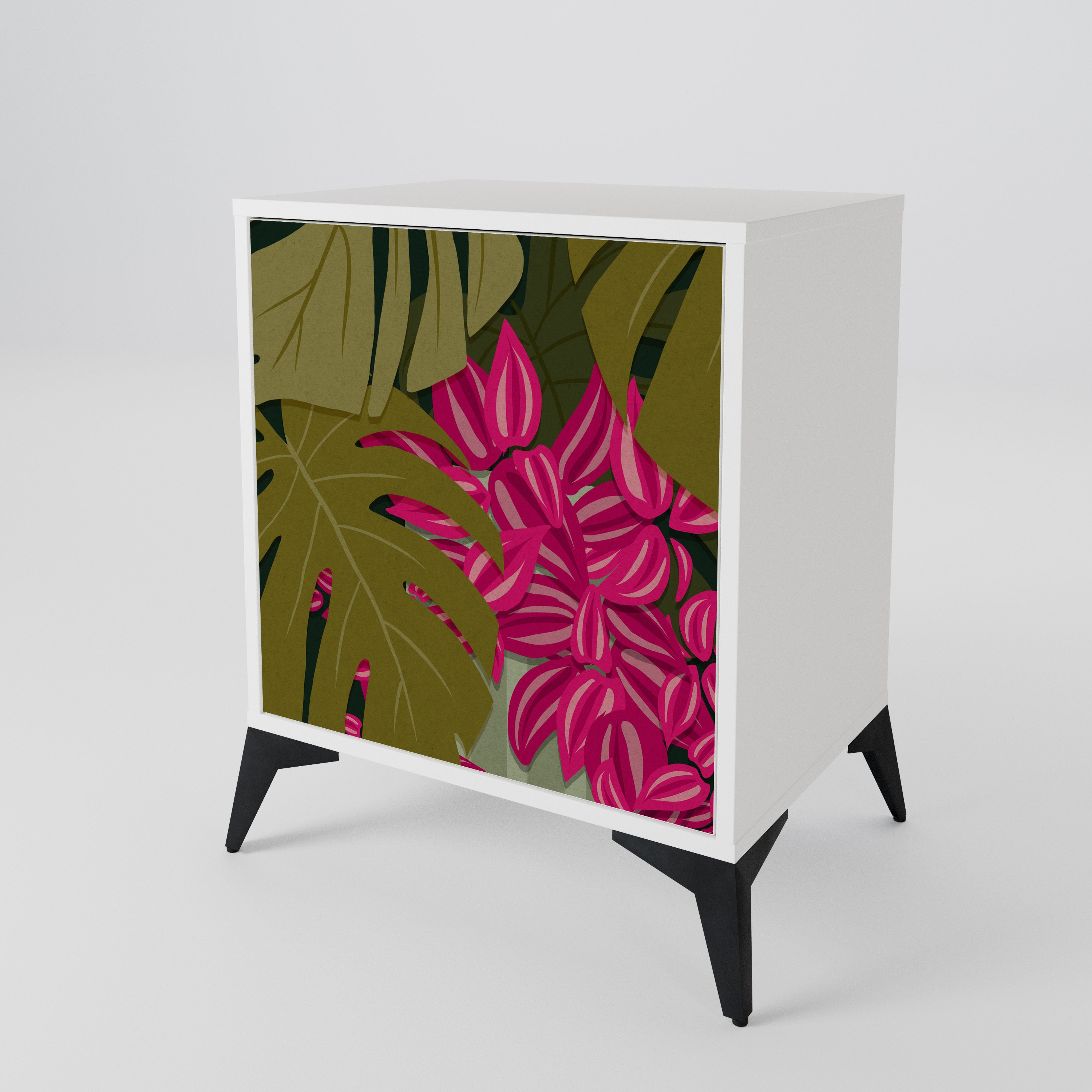 TROPICAL BEAUTY Skänk med en dörr