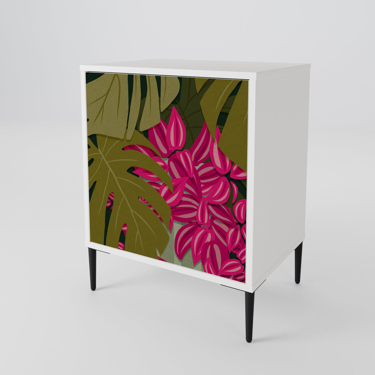TROPICAL BEAUTY Skänk med en dörr