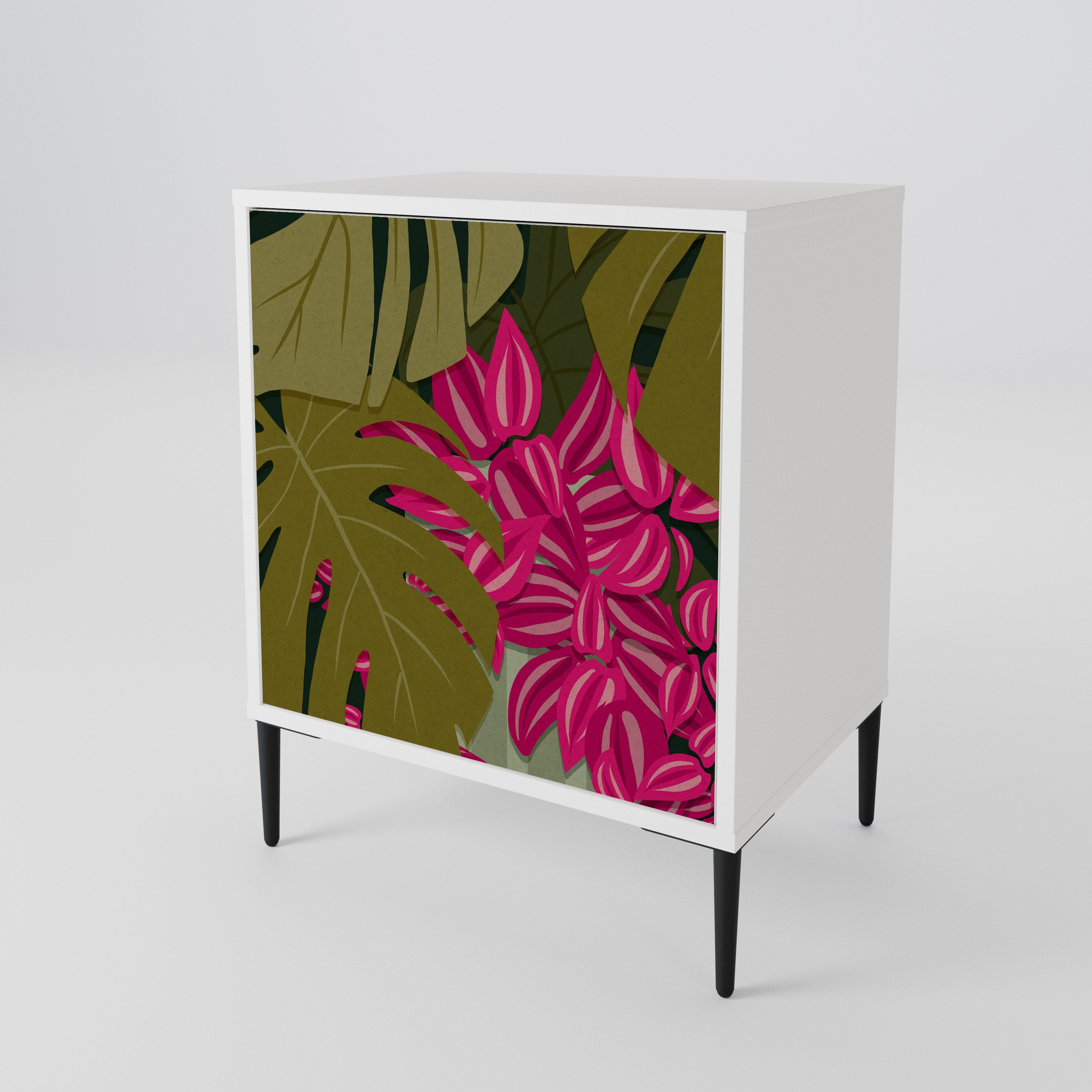TROPICAL BEAUTY Skänk med en dörr